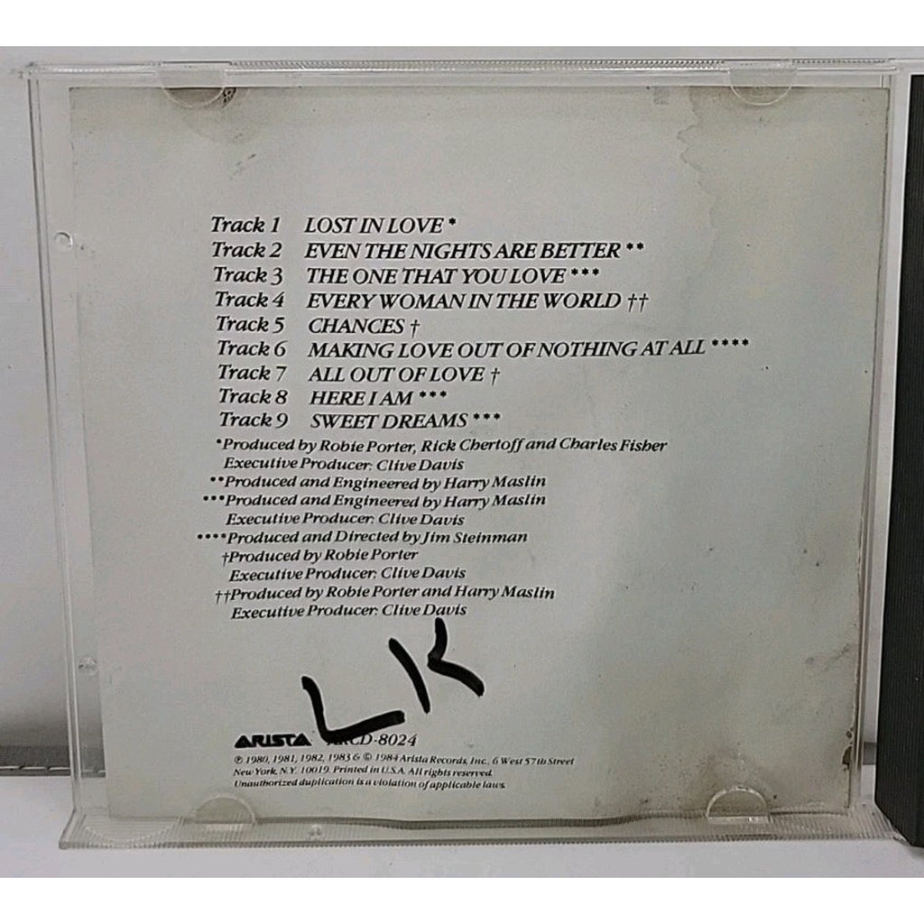 Greatest Hits by Air Supply (CD, 1984, Arista)