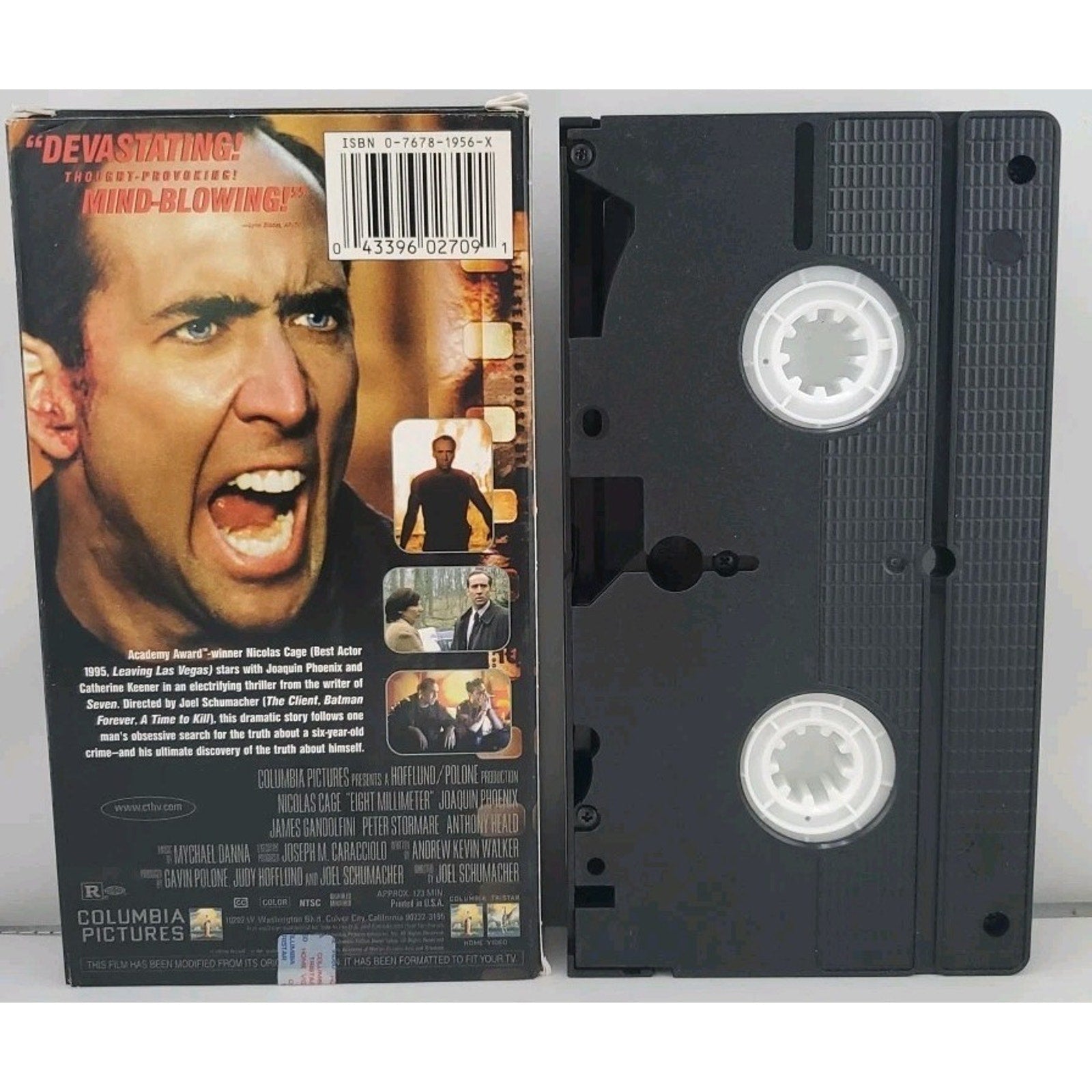 8MM (VHS, 1999, Closed Captioned)