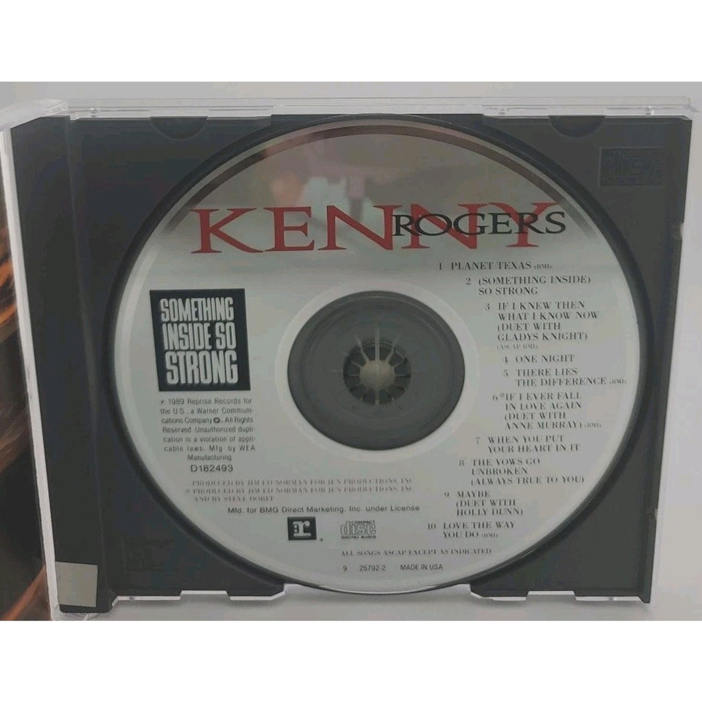Something Inside So Strong by Rogers, Kenny (CD, 1990)