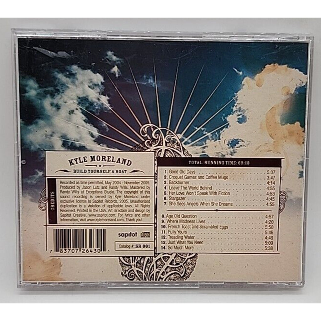 Build Yourself a Boat by Kyle Moreland (CD, 2006)