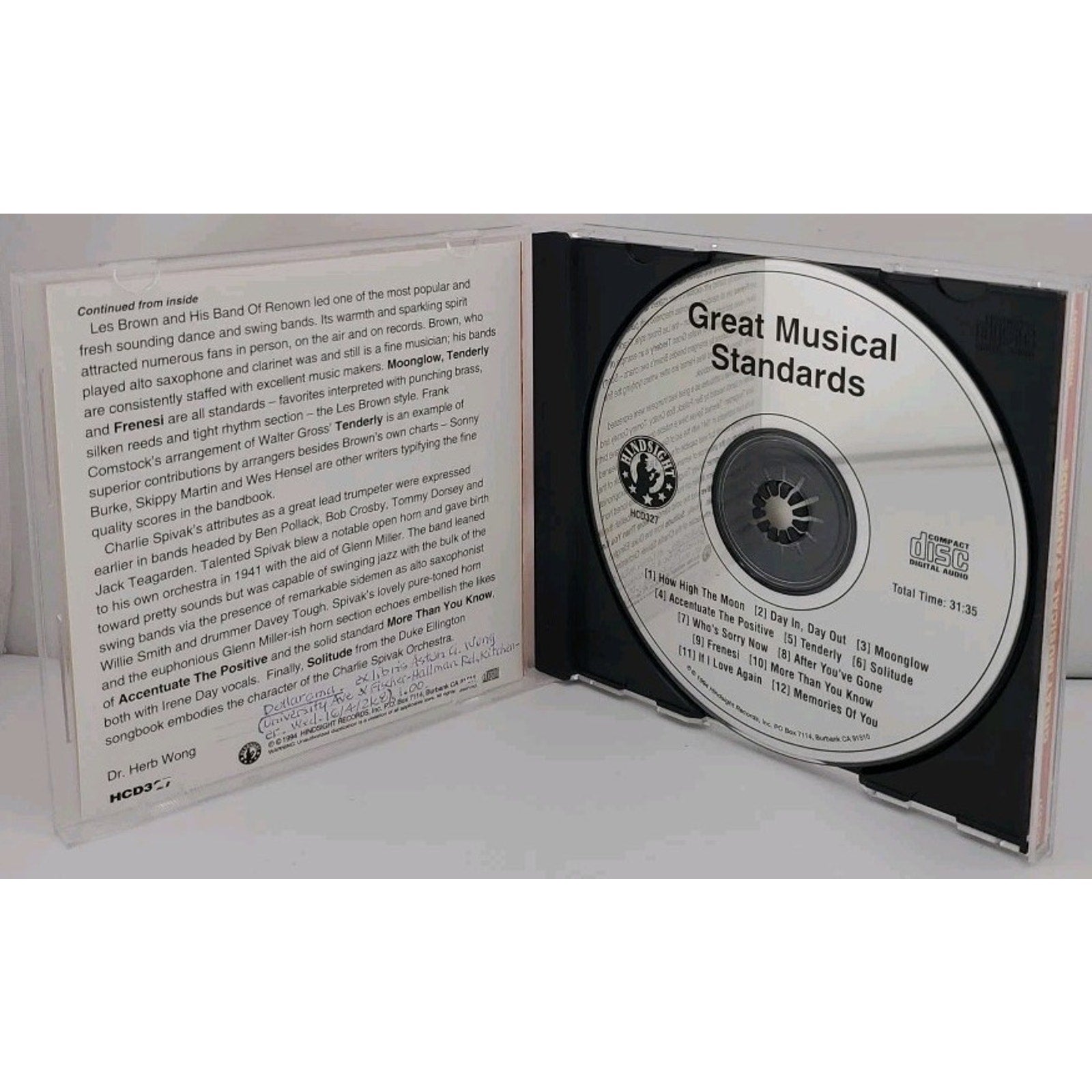 Great Musical Standards by Various (CD, 1995)