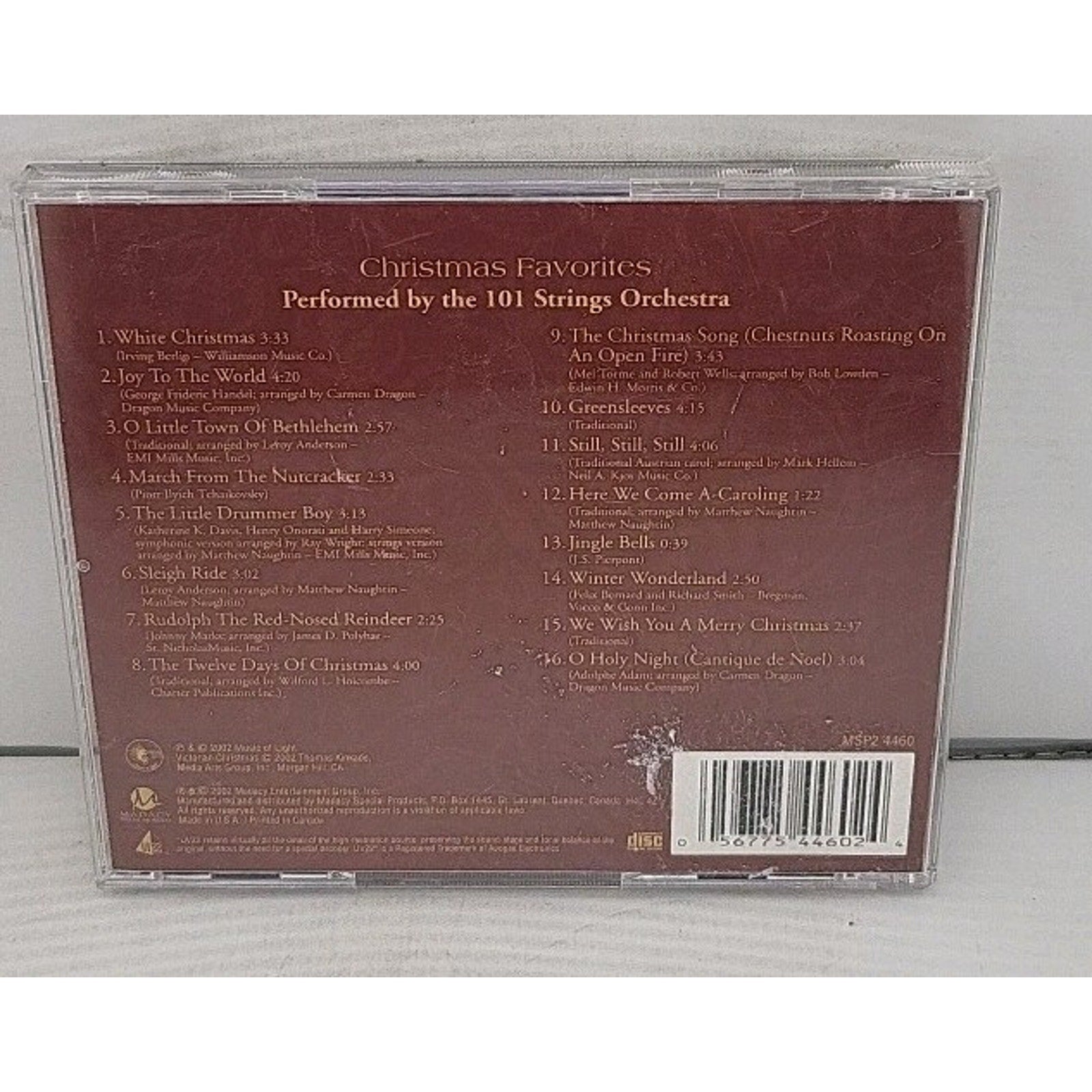 Christmas Favorites by 101 Strings (CD, 2003)