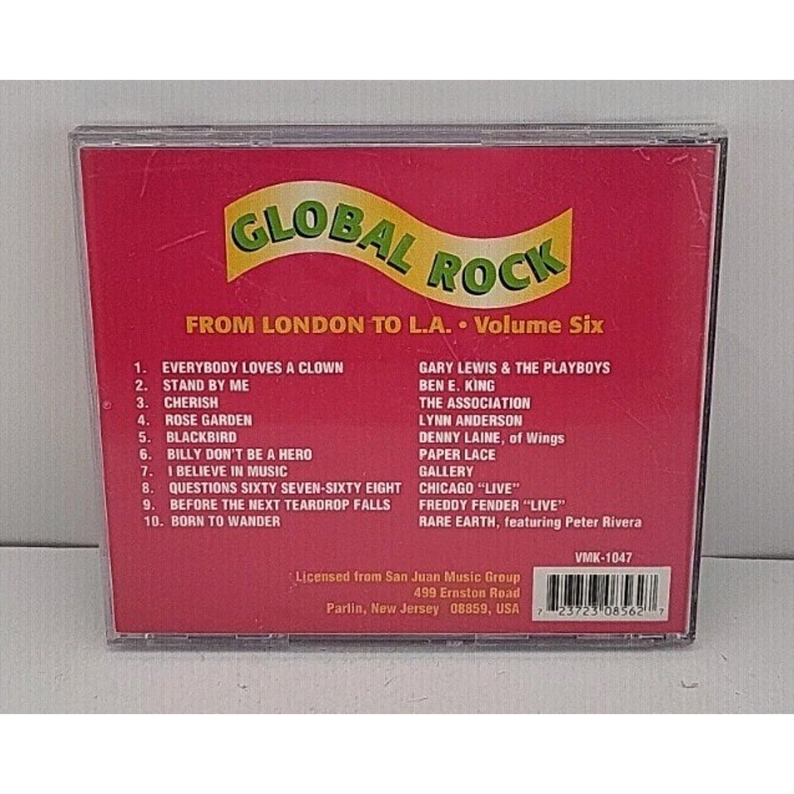 Global Rock, Vol. 6: From London to L.A. by Various Artists (CD, Apr-2000,...