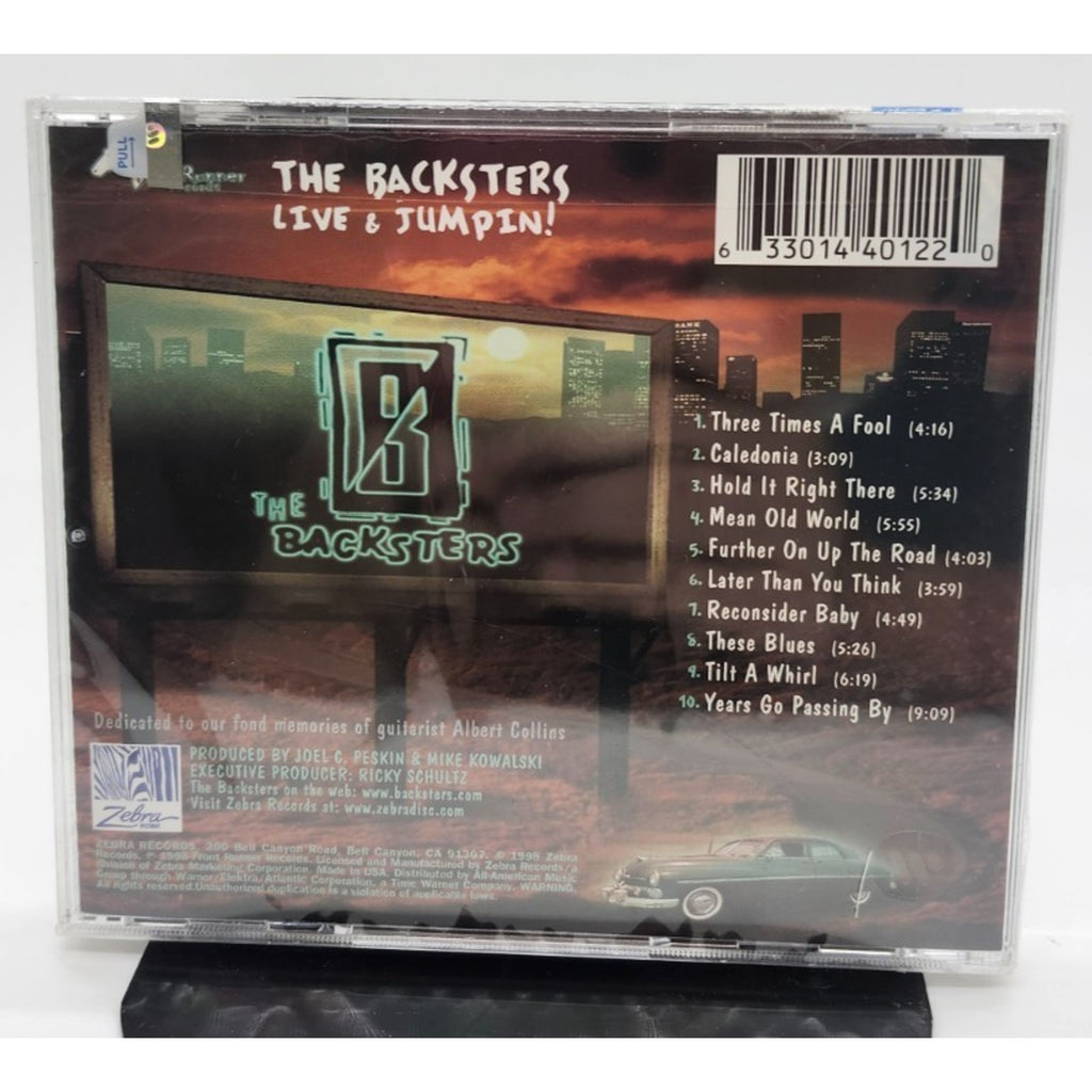 Live by Backsters (CD, 1998) *Brand New*