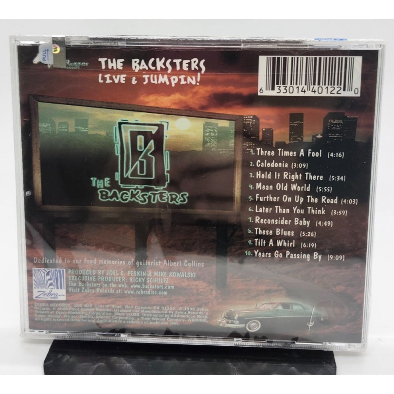 Live by Backsters (CD, 1998) *Brand New*