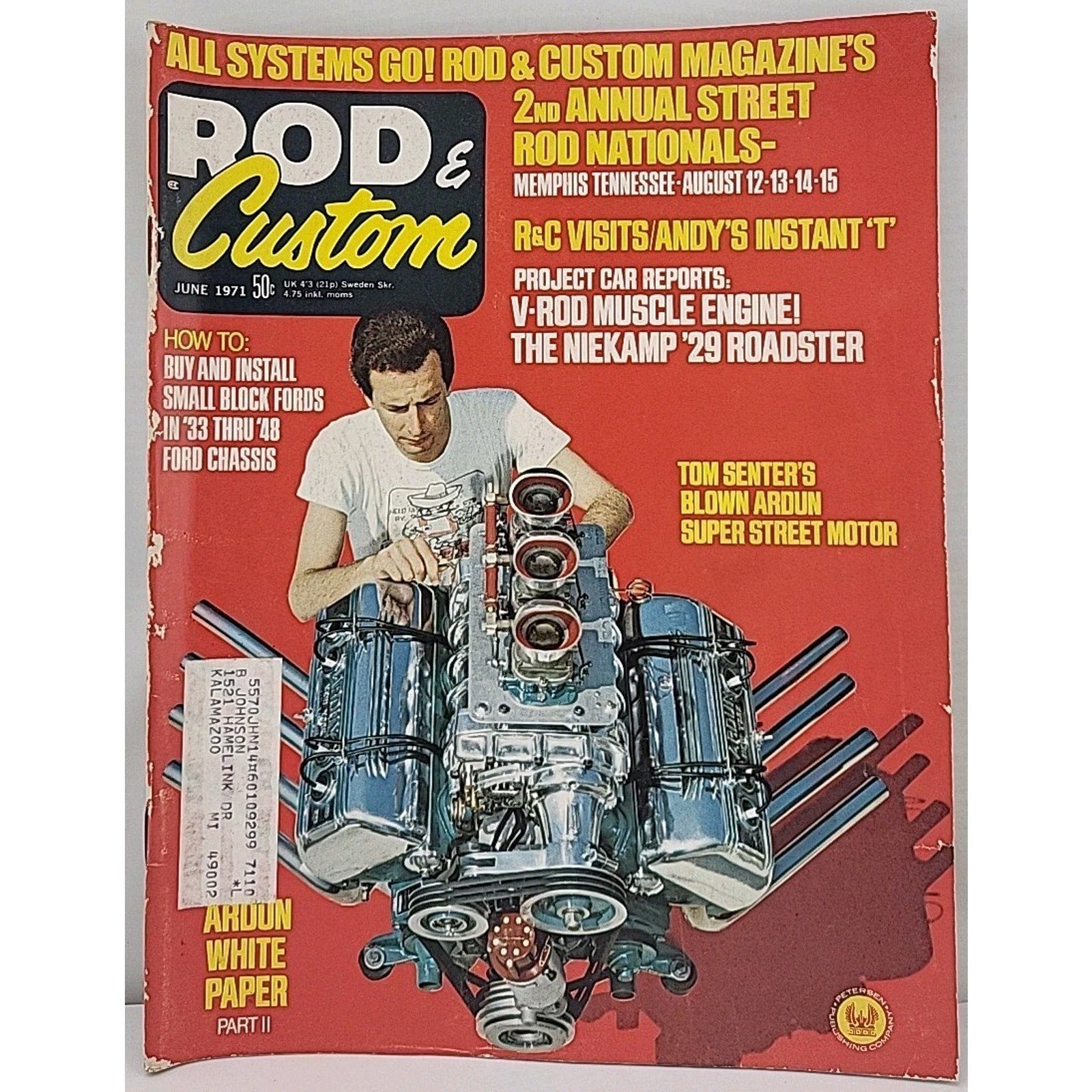 Rod & Custom Magazine - June 1971 - Vol. 19 No. 6