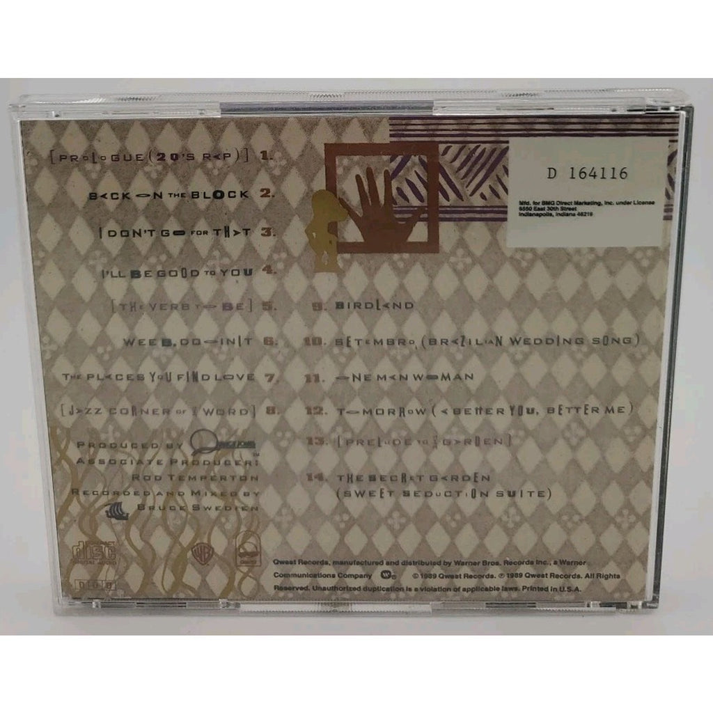 Quincy Jones - Back on the Block - CD