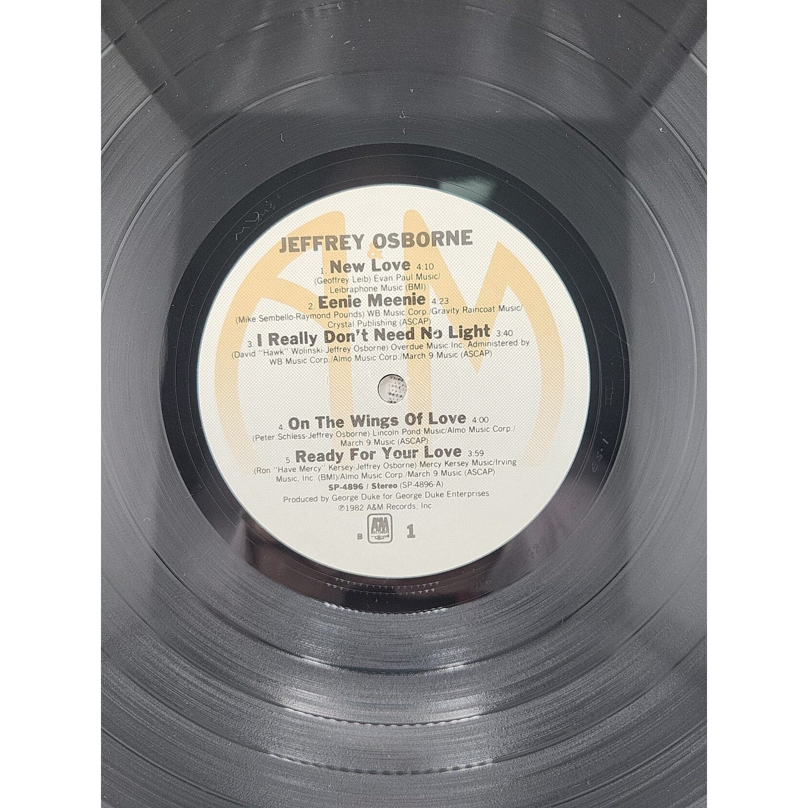Jeffrey Osborne – Jeffrey Osborne - 12" Vinyl Record Album LP
