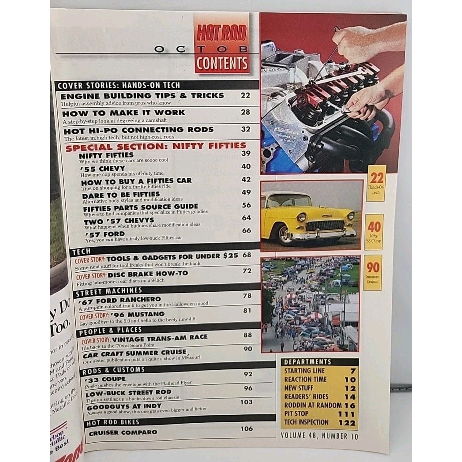 Hot Rod Magazine October 1995
