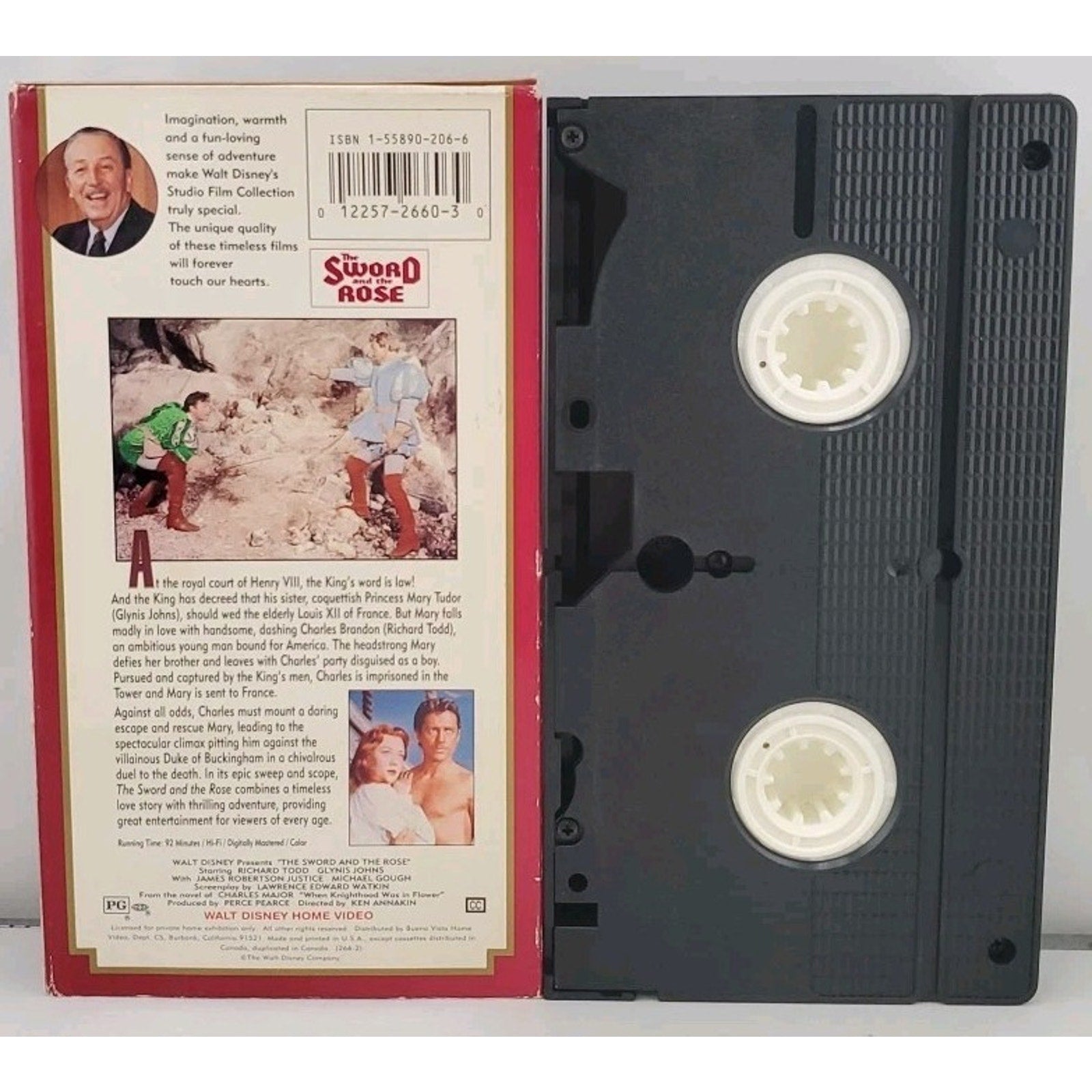 The Sword and the Rose (VHS, 1997)