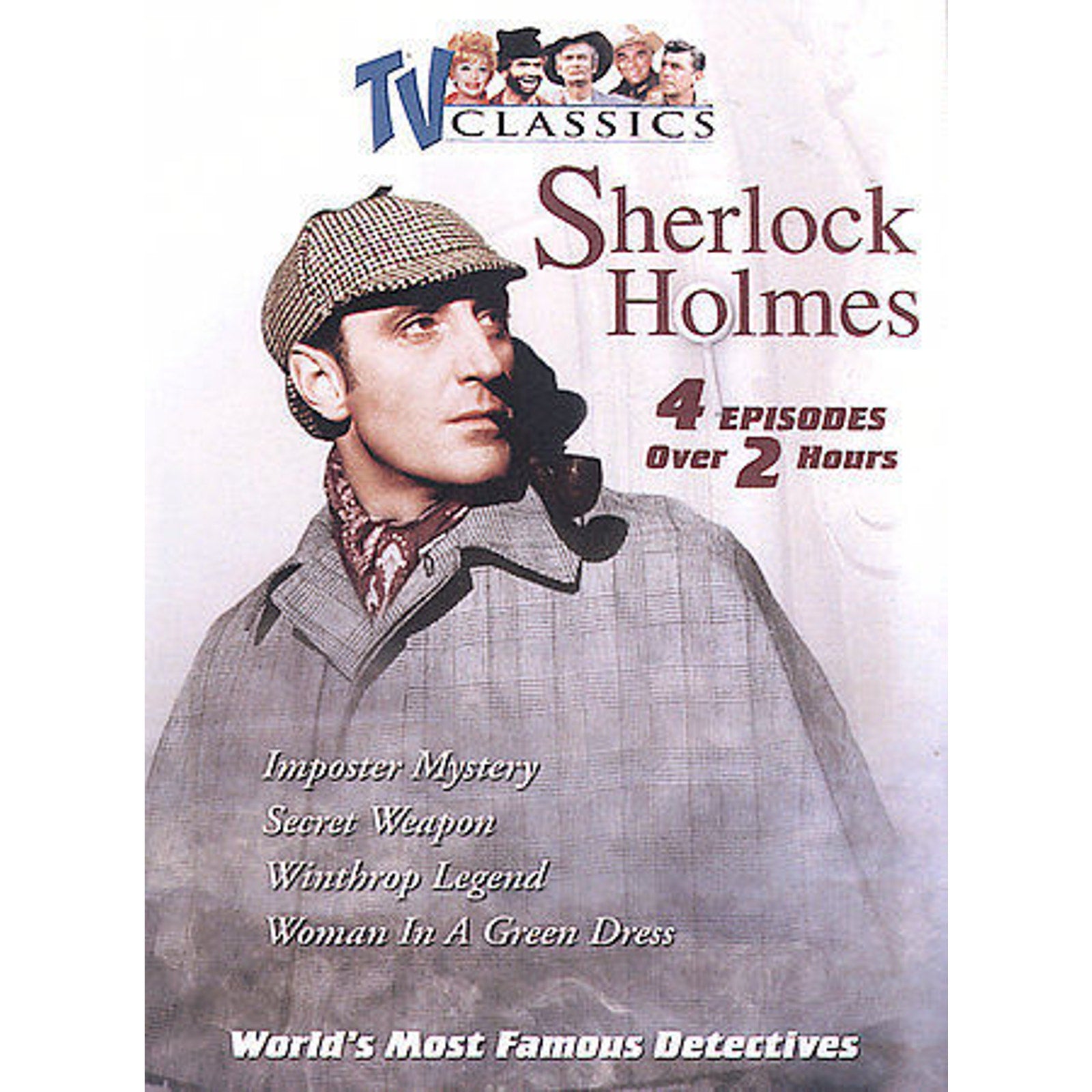 The Worlds Most Famous Detectives - Vol. 4: Sherlock Holmes (DVD, 2003)