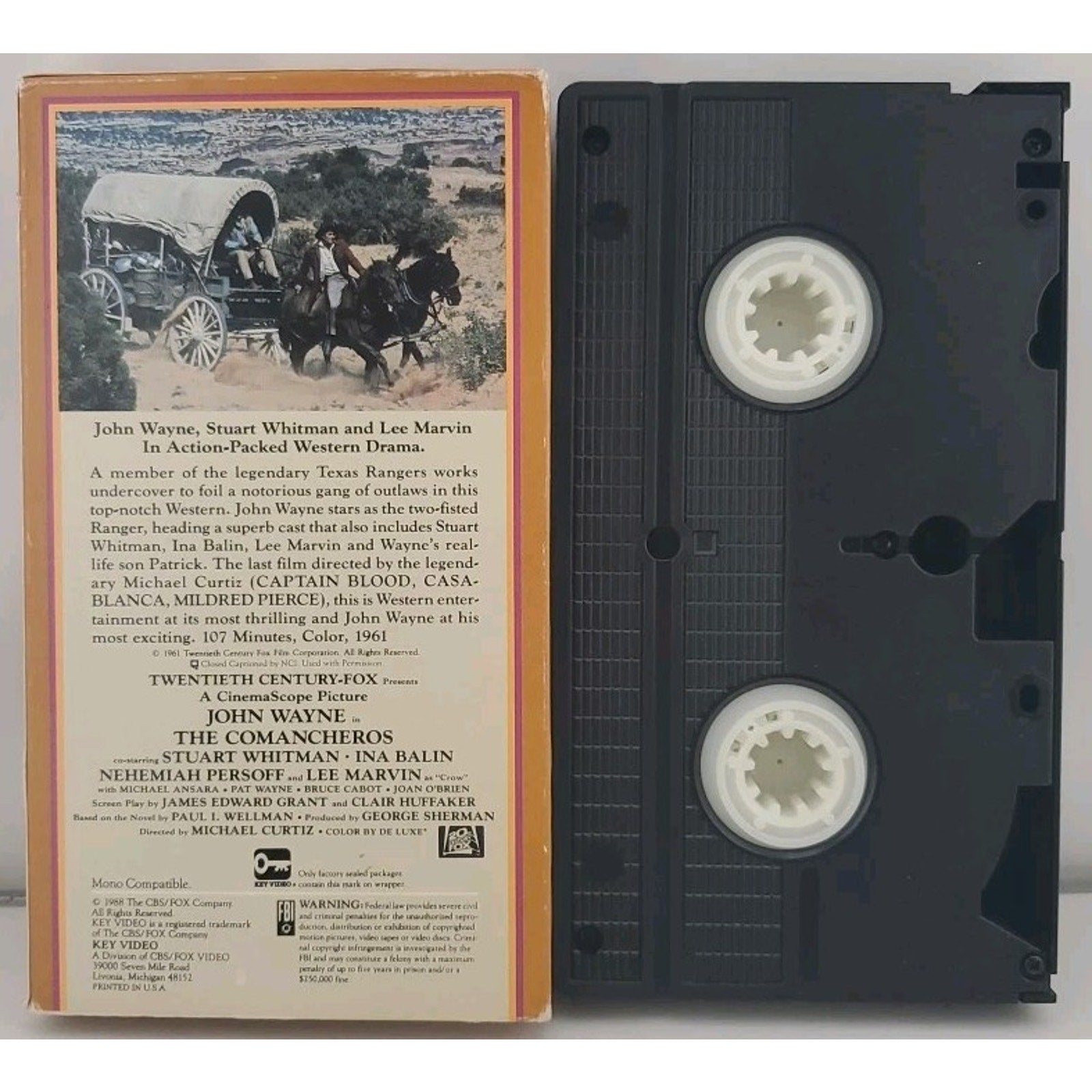 Comancheros (VHS, 1961)