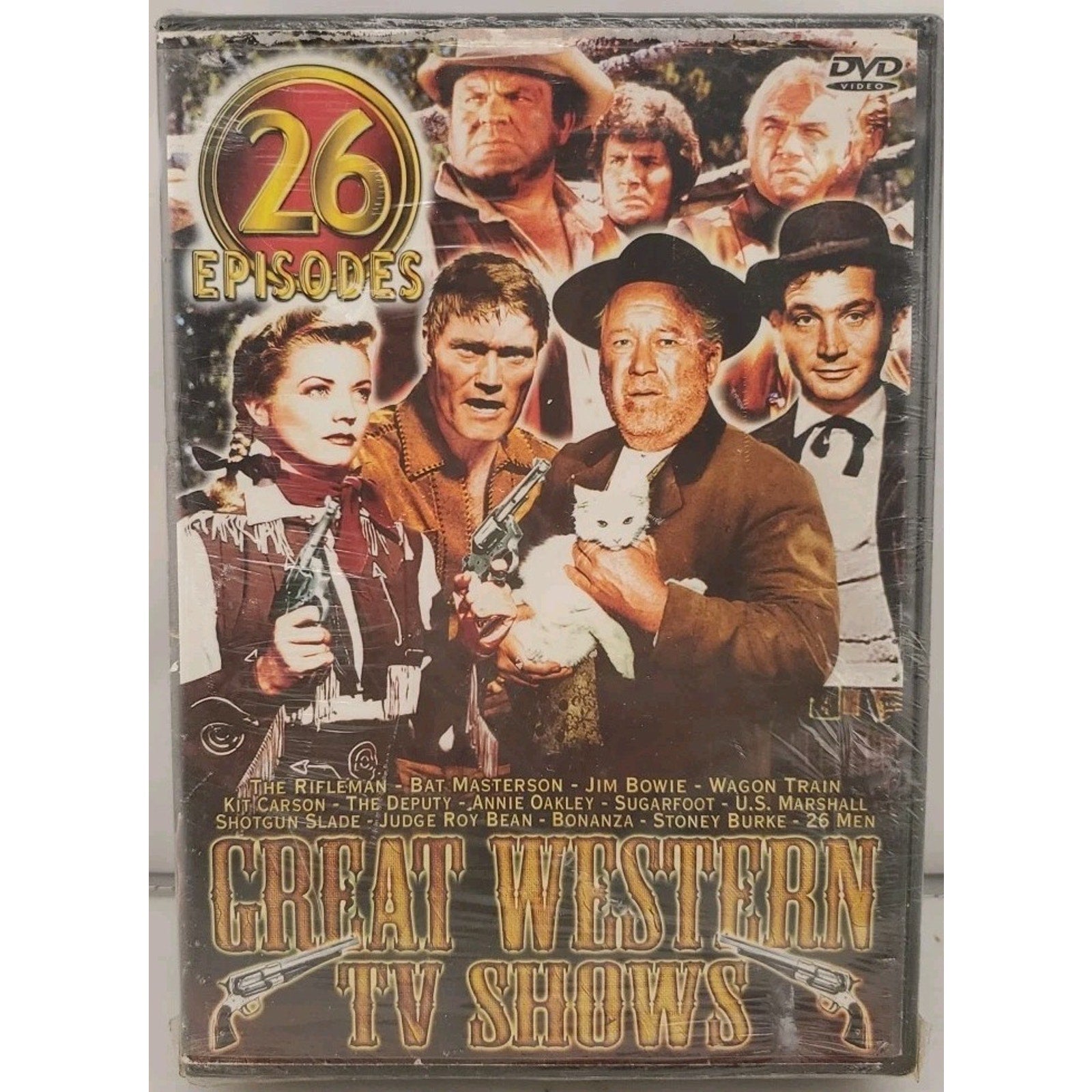 Great Western TV Shows - Five DVD Set (DVD, 2003, 5-Disc Set) *Brand New*