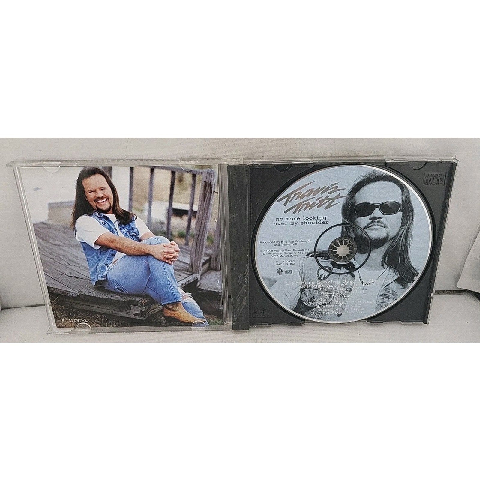 No More Looking over My Shoulder by Tritt, Travis (CD, 1998)