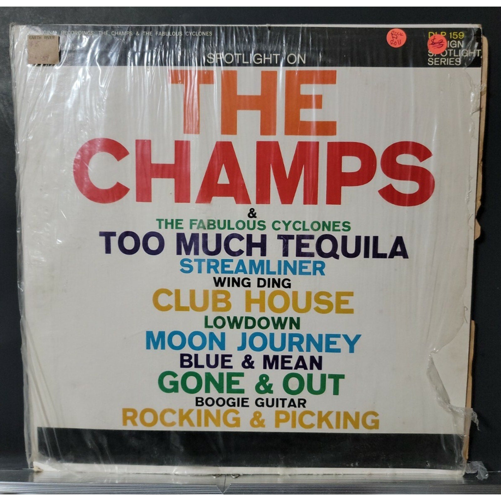 The Champs / The Fabulous Cyclones ‎– Spotlight On The Champs & The Fabulous Cyc