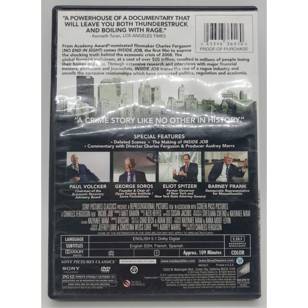 Inside Job (DVD, 2010)