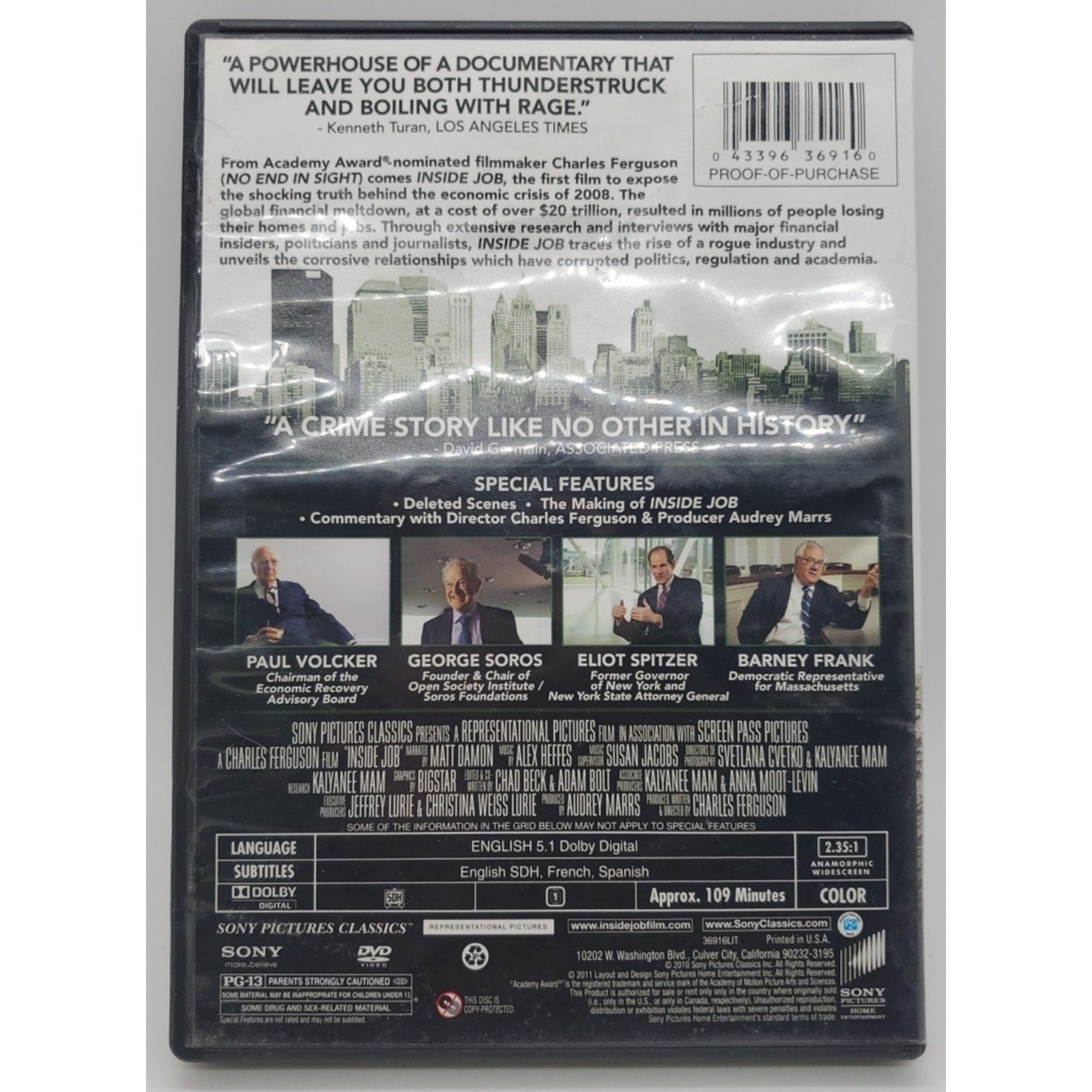 Inside Job (DVD, 2010)
