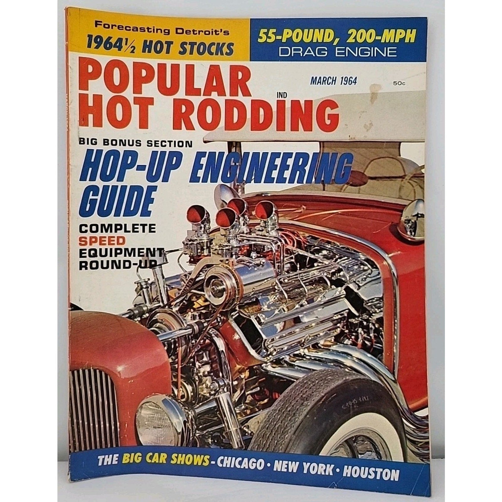Popular Hot Rodding Magazine March 1964