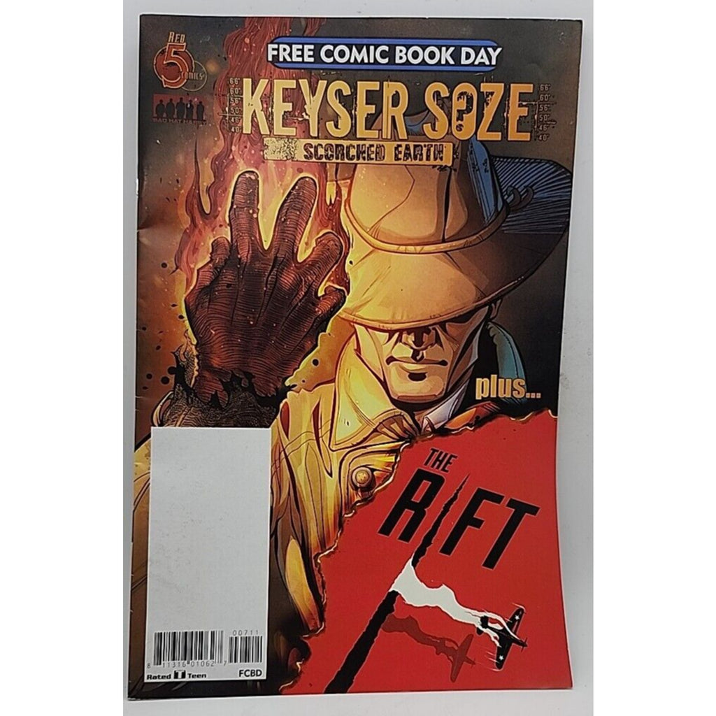 Keyser Soze The Rift Scorched Earth & Rift Free Comic Book Day 2017