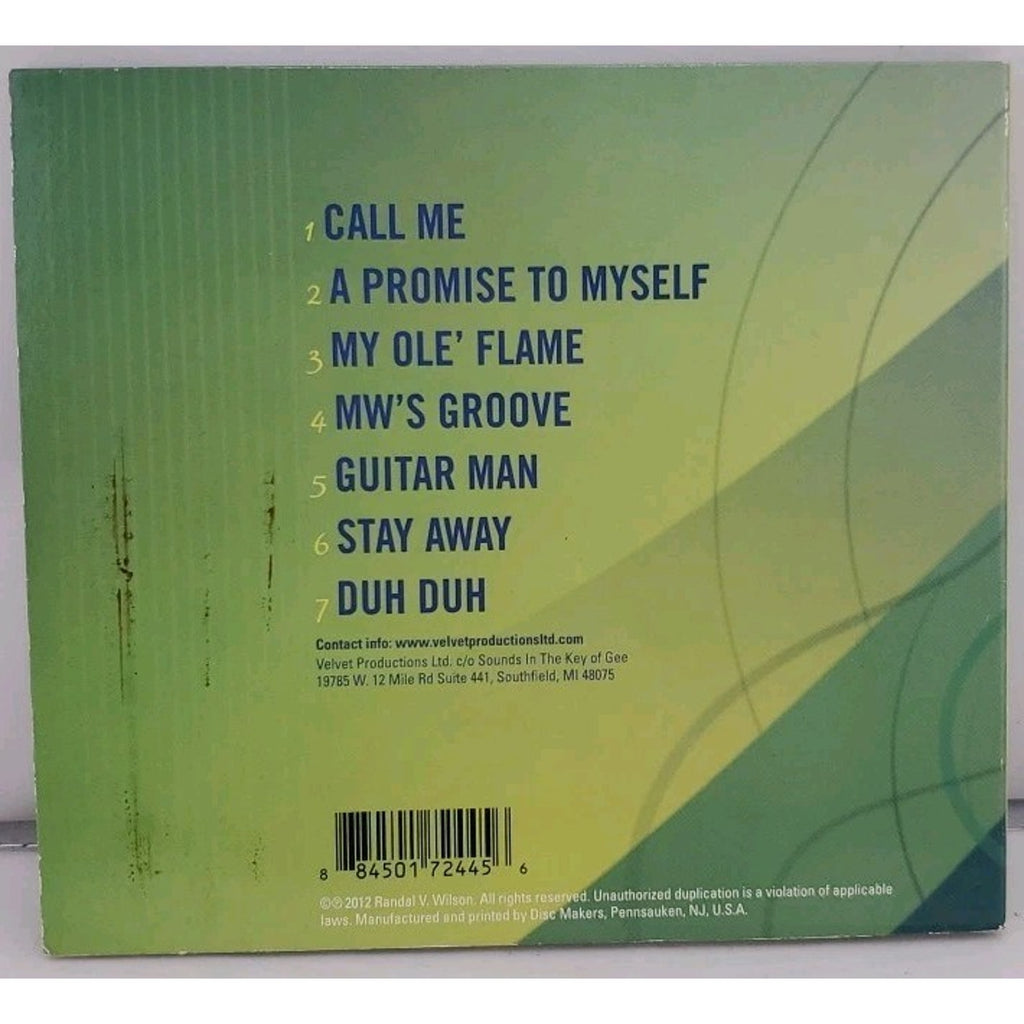 Promise to Myself by Randal V. Wilson (CD, 2012)