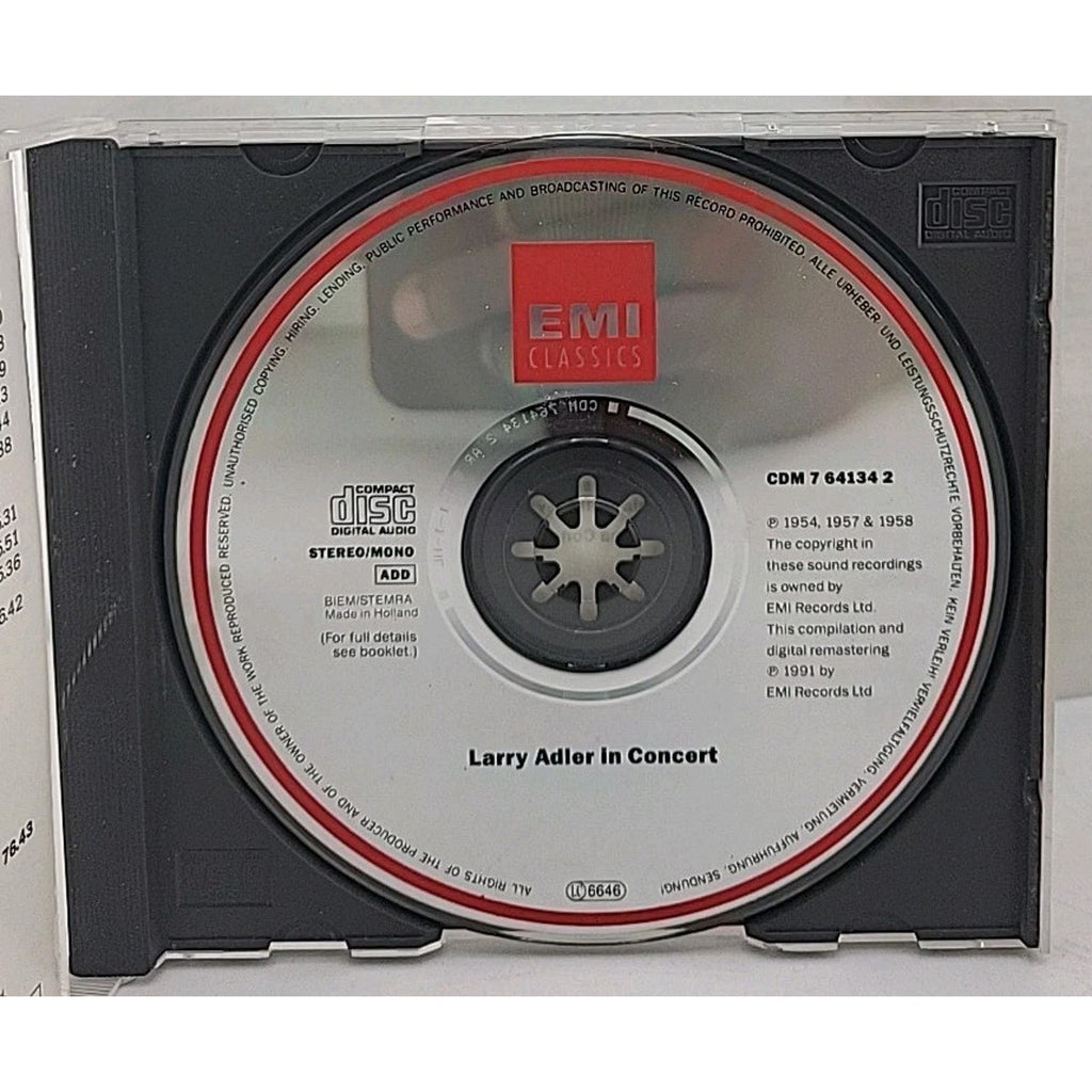 Larry Adler in Concert by Larry Adler in Concert (CD, 2007)