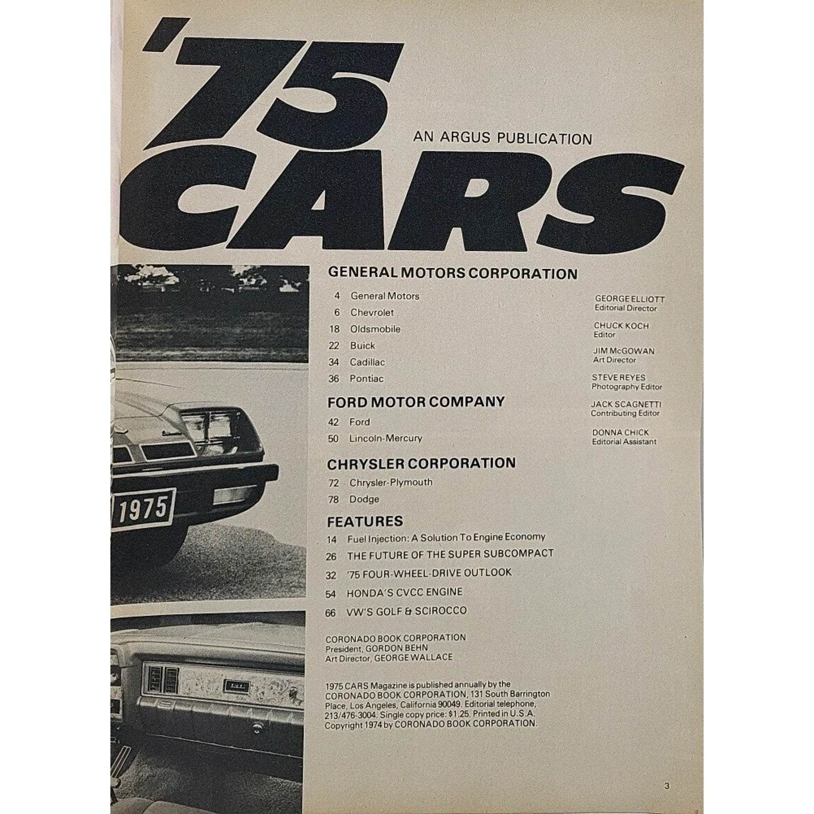 1975 Cars Magazine Argus Special