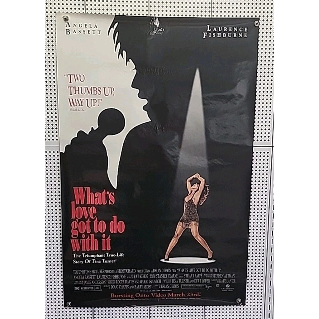 Movie Poster What's Love Got to do With It 26x40 1993 Single Side Rolled Origin