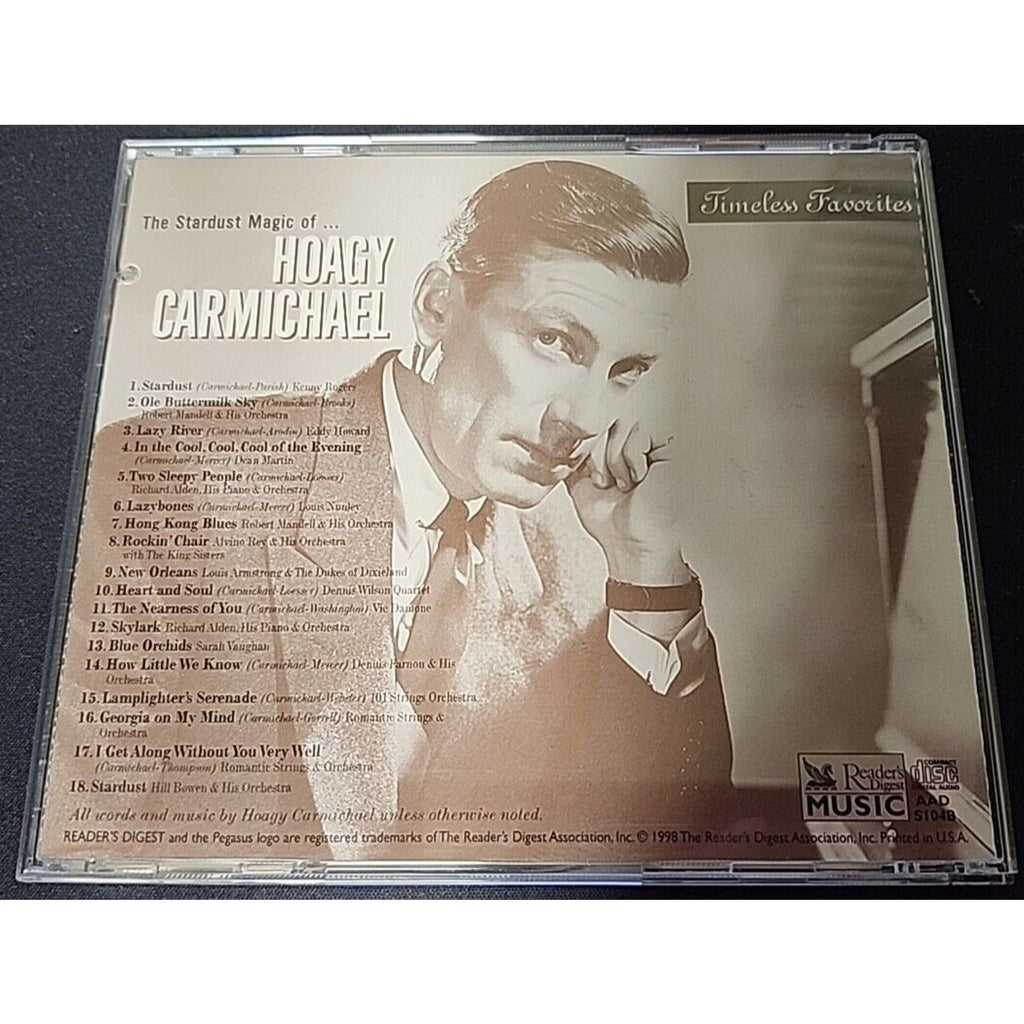 The Stardust Magic Of Hoagy Carmichael by Various Artists (CD, Readers Digest)