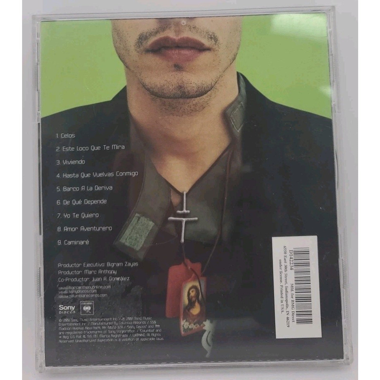 Libre by Marc Anthony (CD, Nov-2001, Columbia (USA))