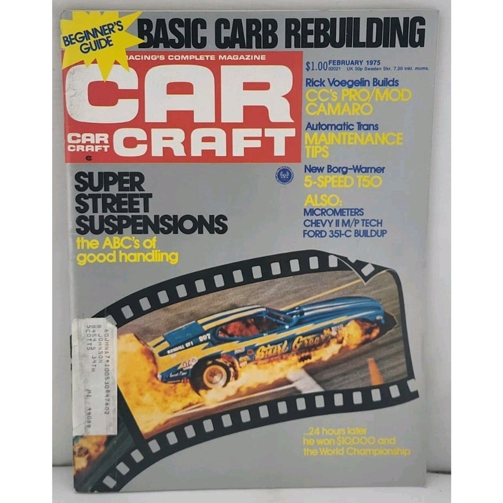 Car Craft Magazine - February 1975 - Volume 23 Number 2