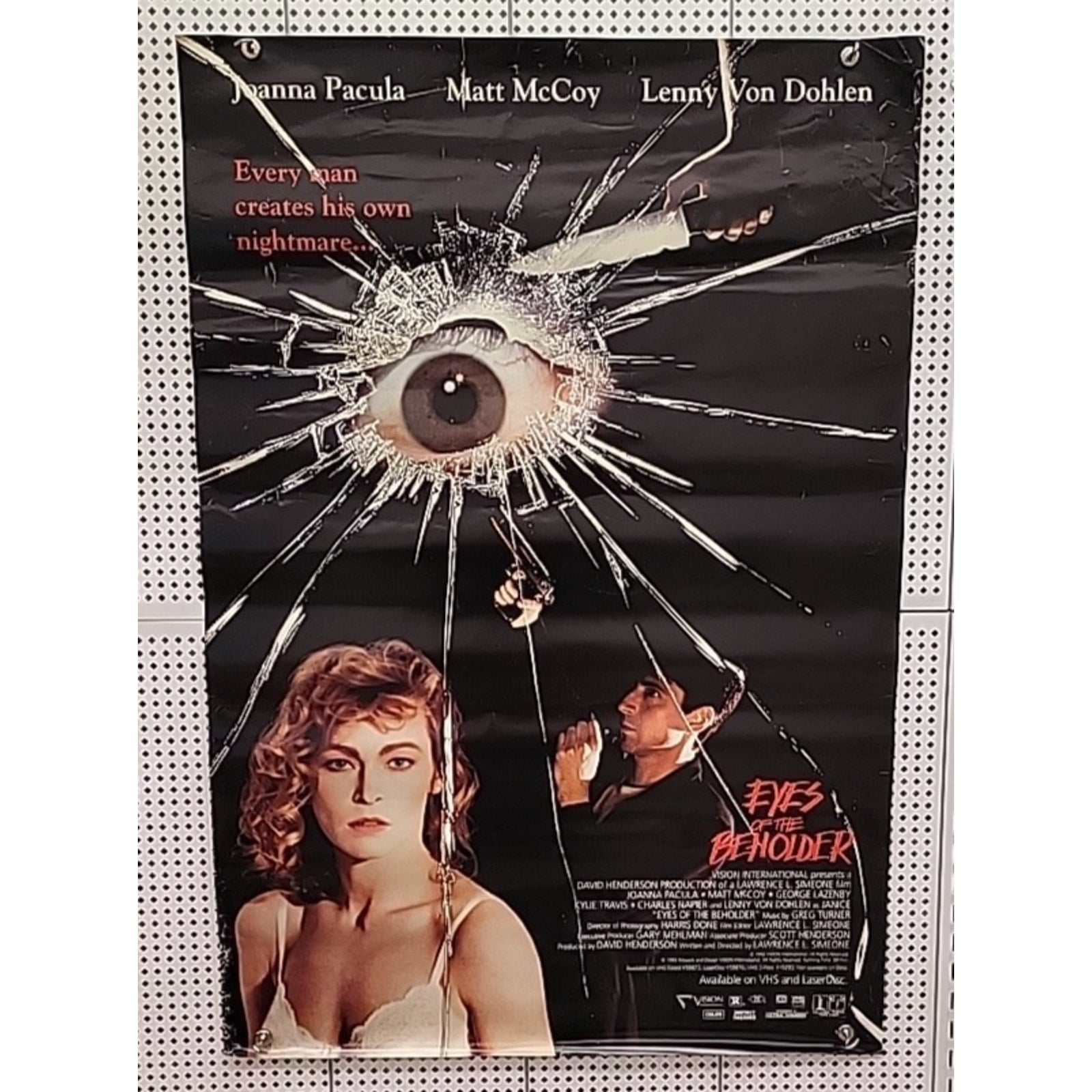 Eye Of The Beholder Movie Poster 27x40
