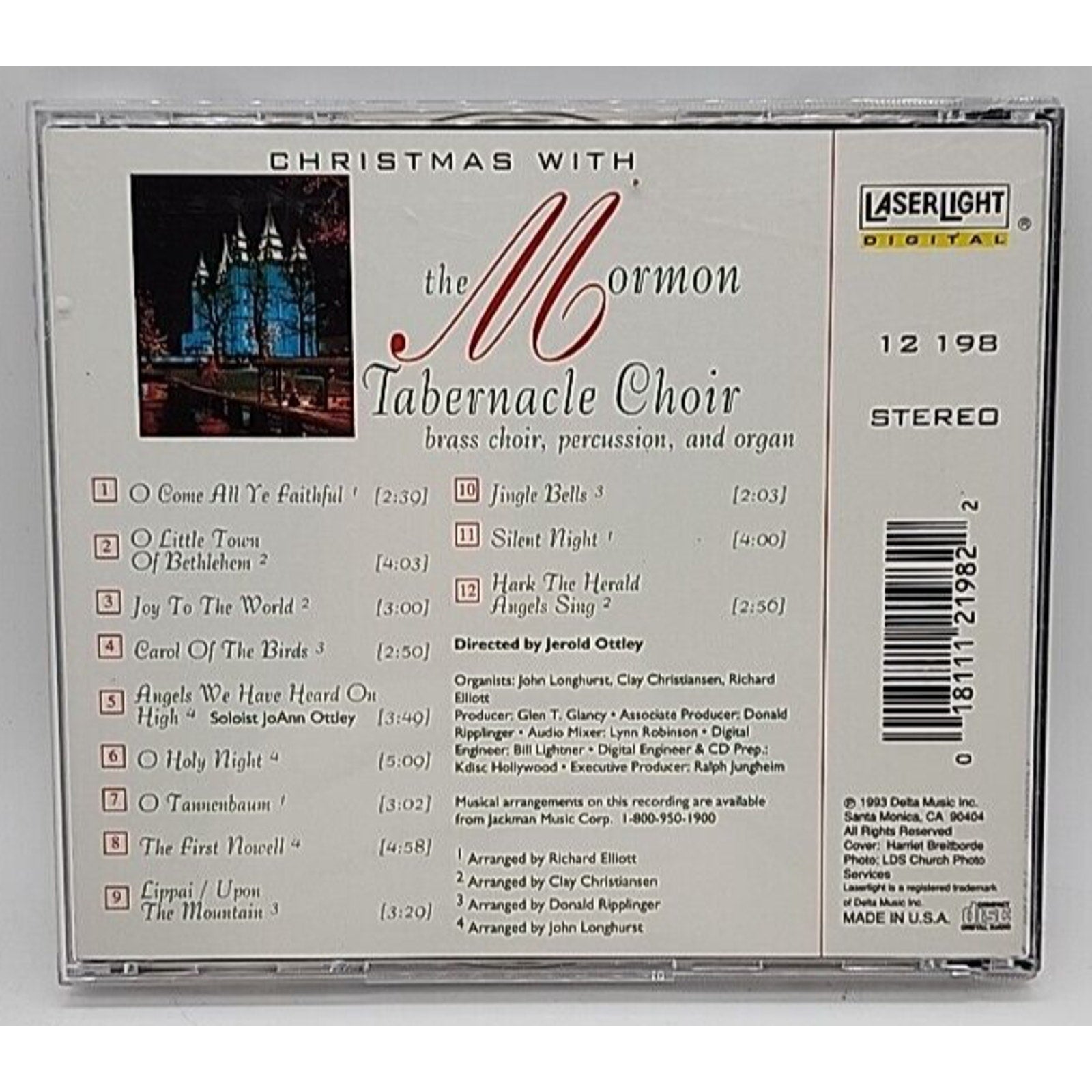 Christmas with by Mormon Tabernacle Choir (CD, 1993)