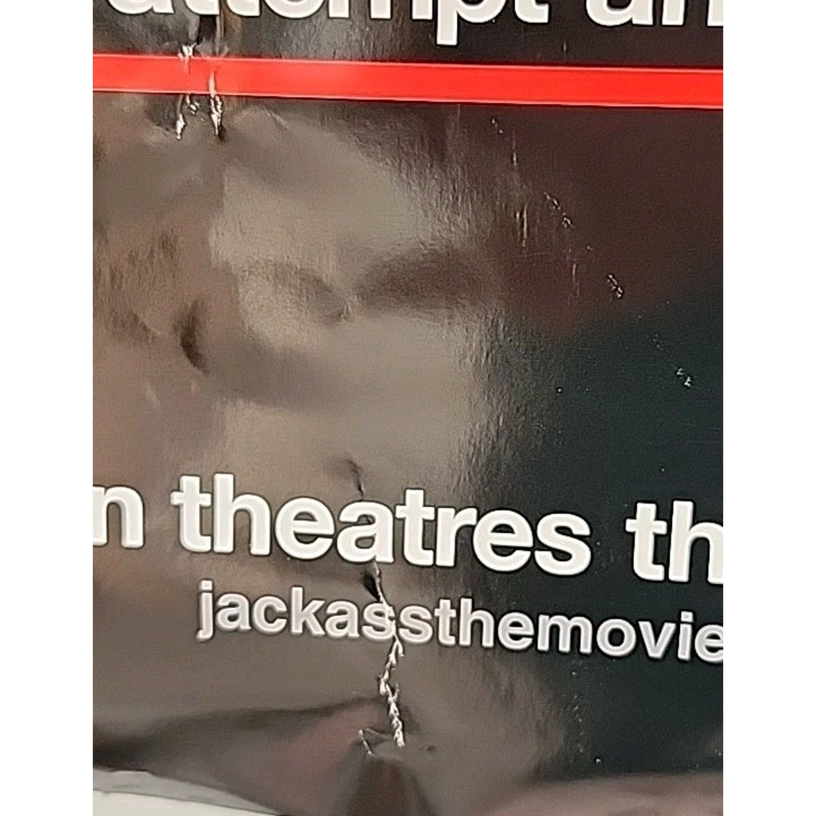 Jackass Number Two Original One Sheet Movie Poster - 2006