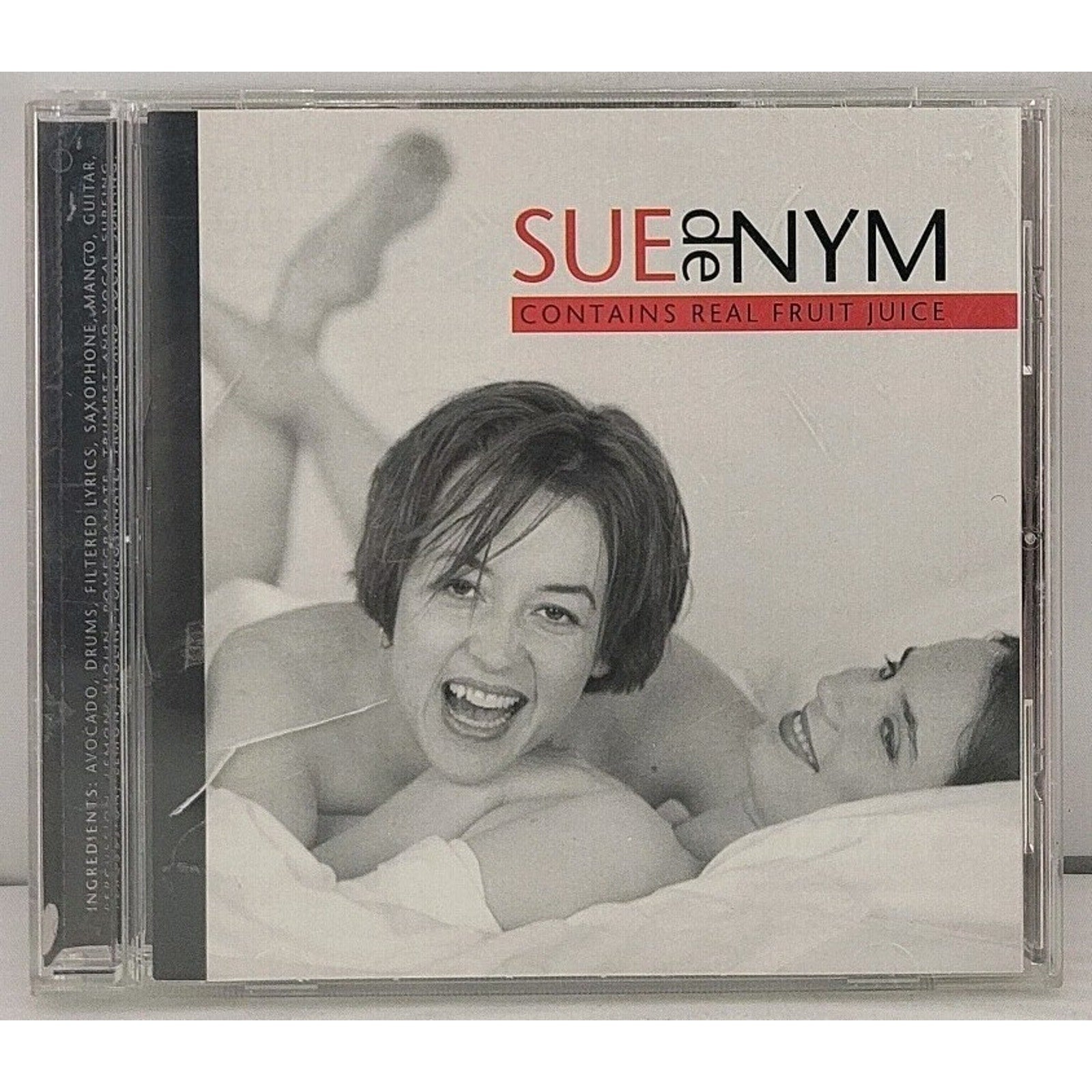 Sue De Nym Contains Real Fruit Juice CD