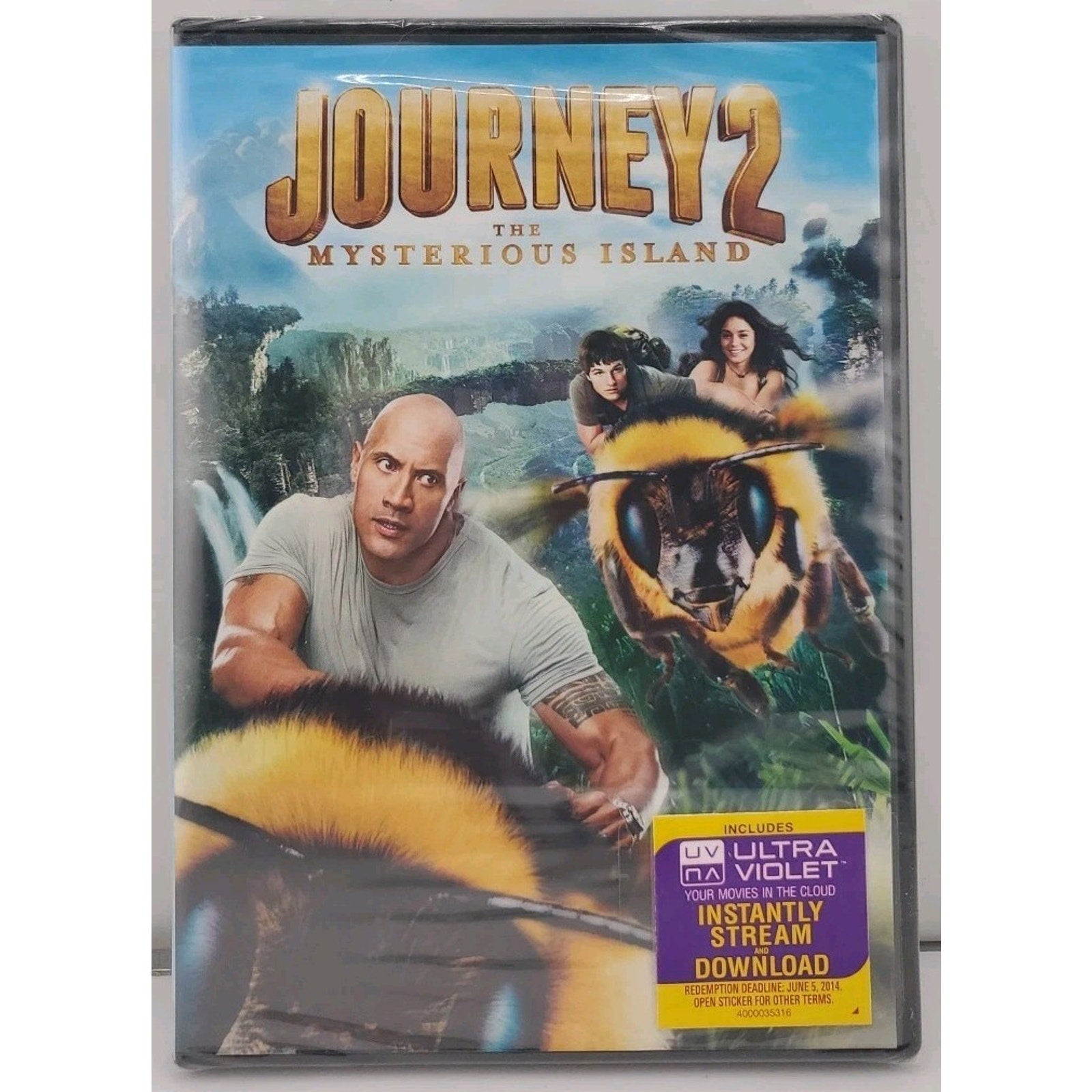 Journey 2: the Mysterious Island (DVD, 2012) *Brand New*