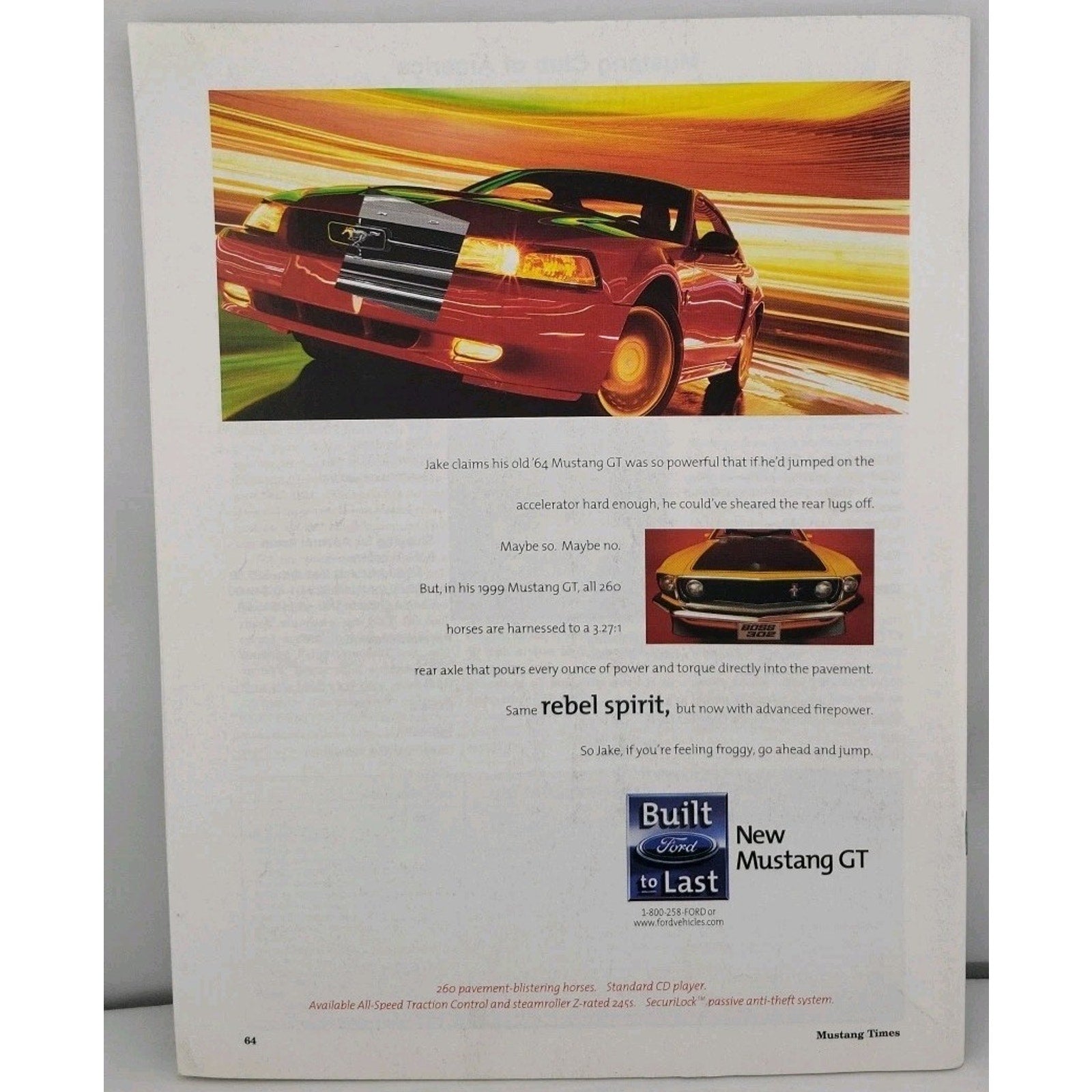 Mustang Times Magazine - April 1999 - Vol. 23 No. 4