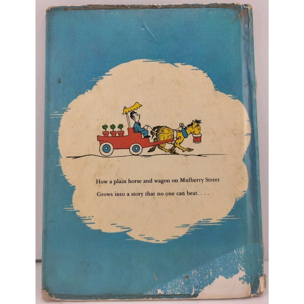 And to Think That I Saw It on Mulberry Street by Seuss (1989, Hardcover)