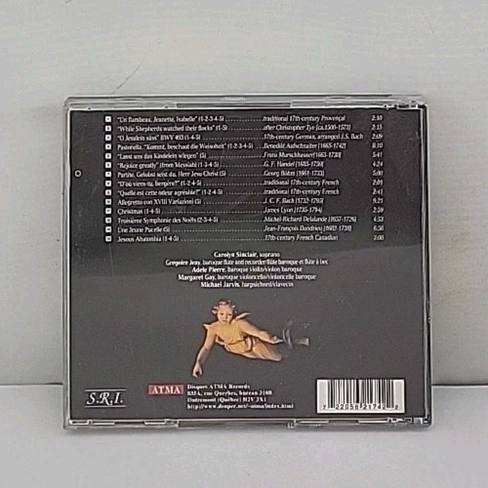 Baroque Christmas by Baroque Players of Hamilton / Sinclair / Jarvis (CD, 1999)