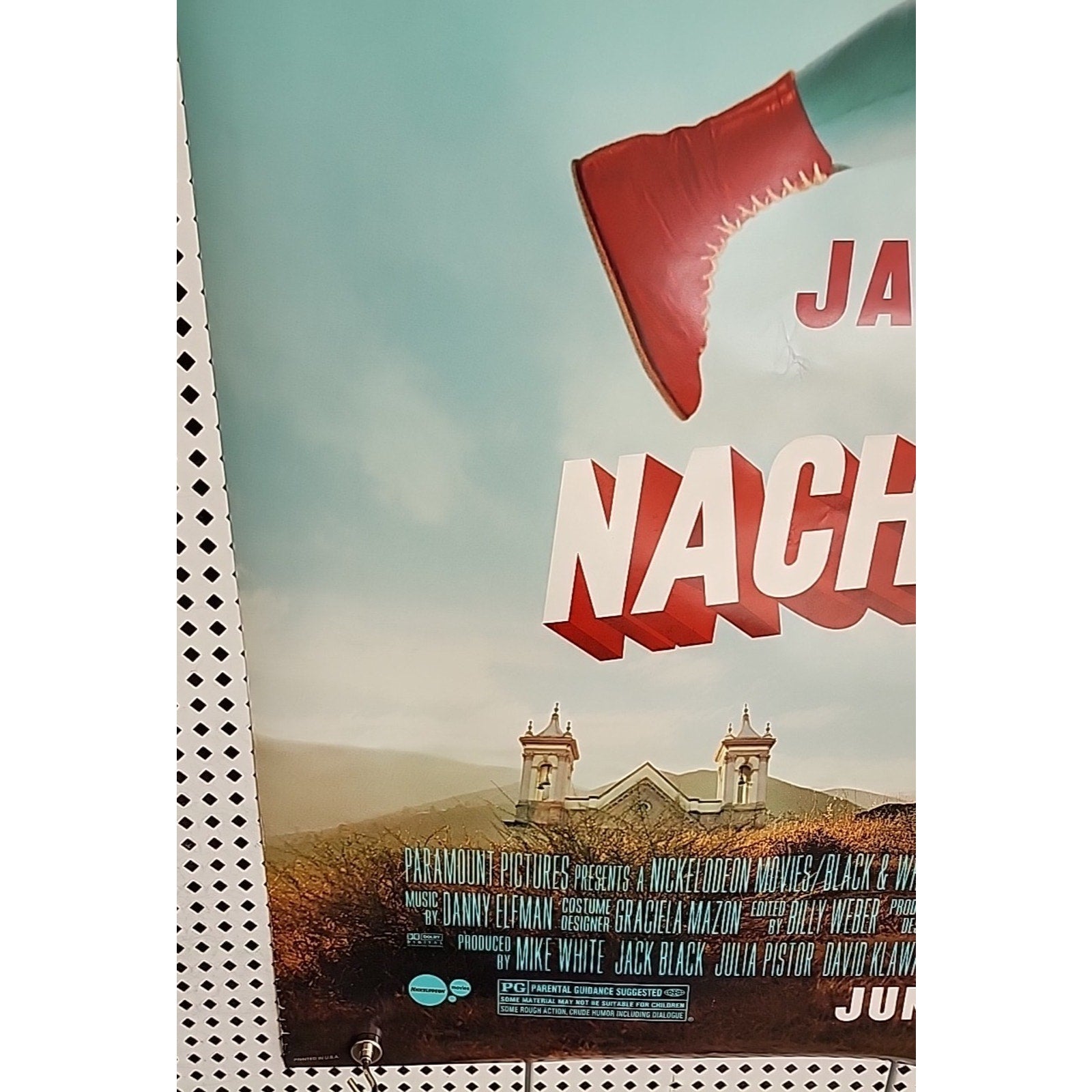 Nacho Libre - Original DS Movie Poster - 27x40 D/S 2006 Adv B Jack Black