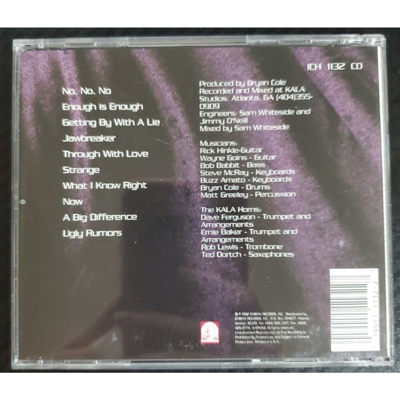 Travis Haddix - What I Know Right Now - (1992 Ichiban ICH 1132 CD)