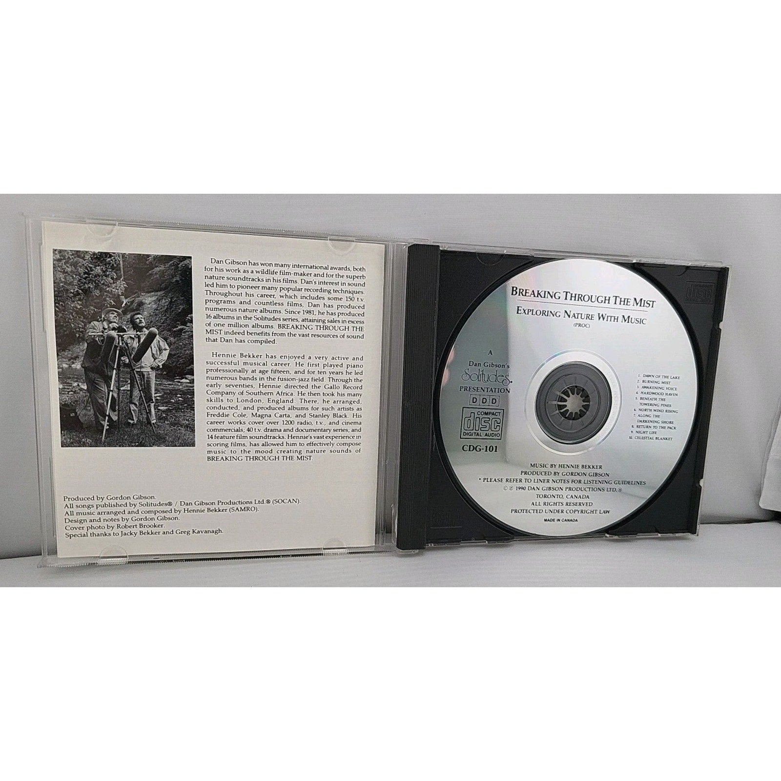 Solitudes: Breaking Through the Mist by Dan Gibson (CD, Jun-2008, Solitudes)