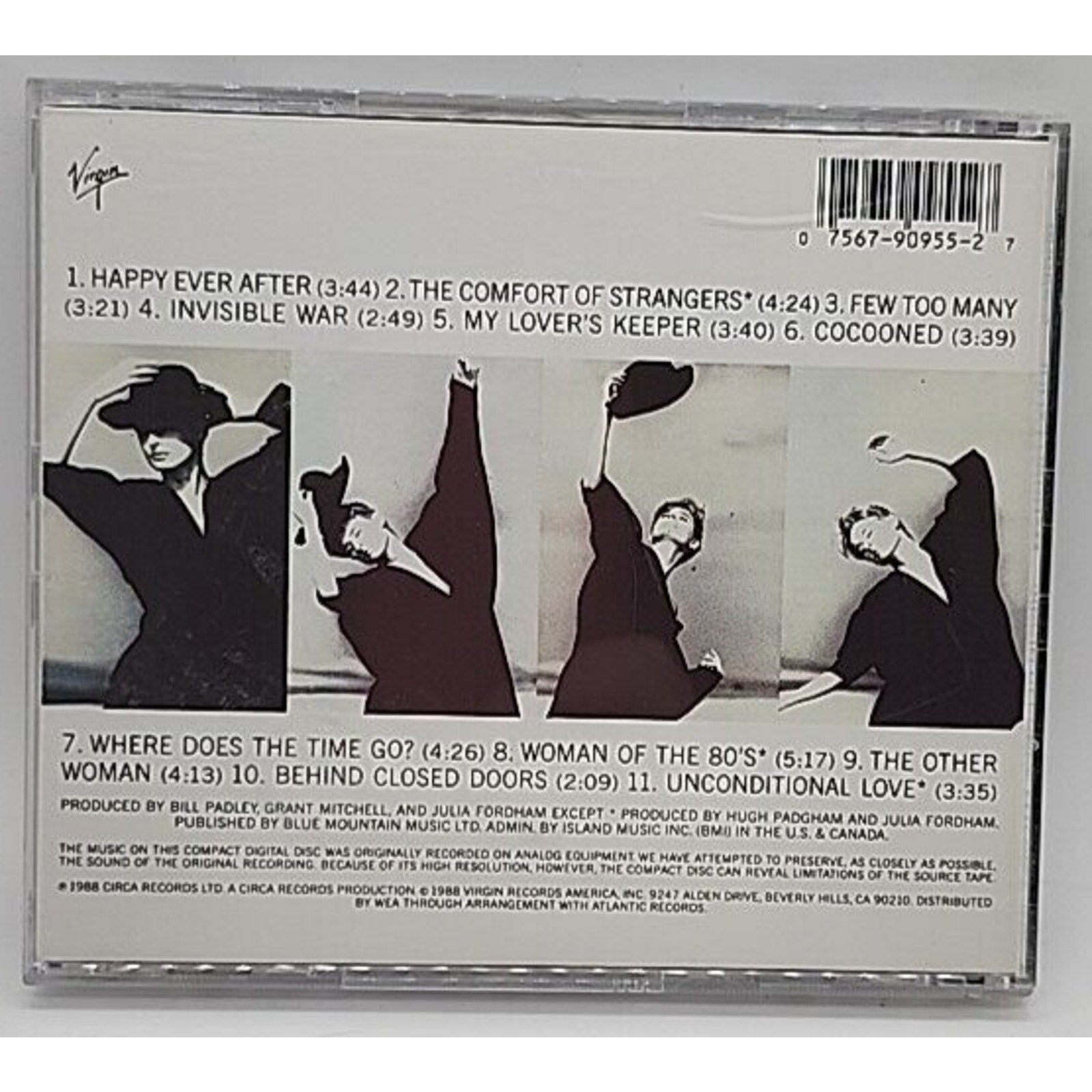 Julia Fordham "self-titled" Debut Album (CD)