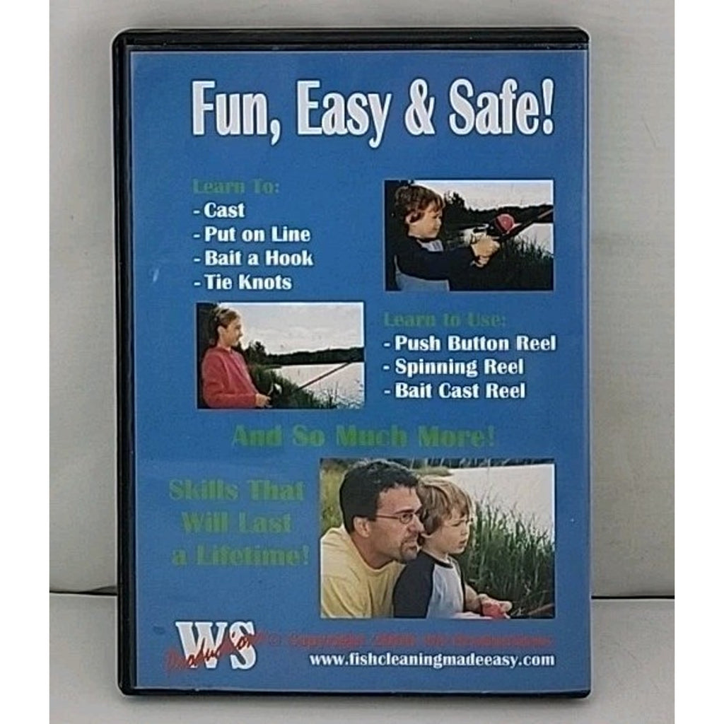 Kids Fishing Made Easy : The Basics and Beyond ~ Fishing DVD - DVD