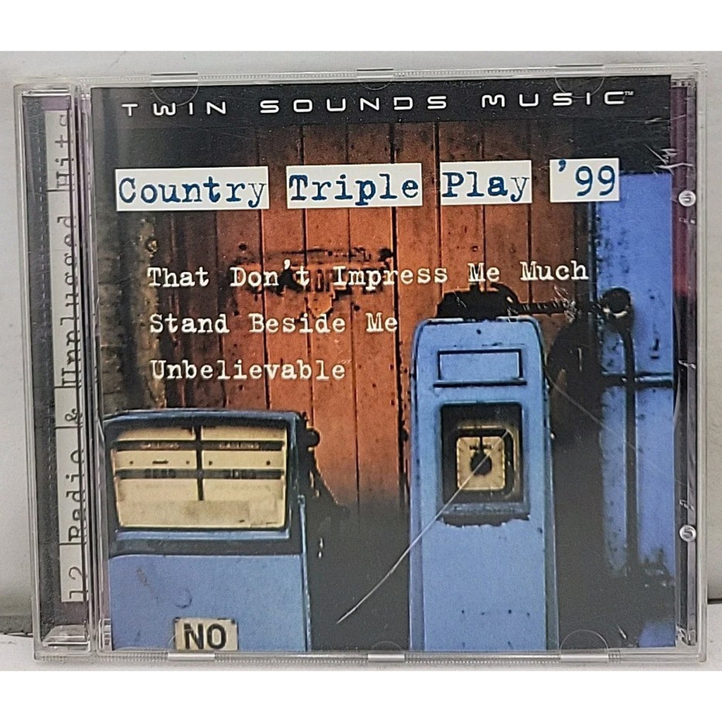 Country Triple Play 1999 by Various Artists (CD, Apr-1999, Twin Sounds)