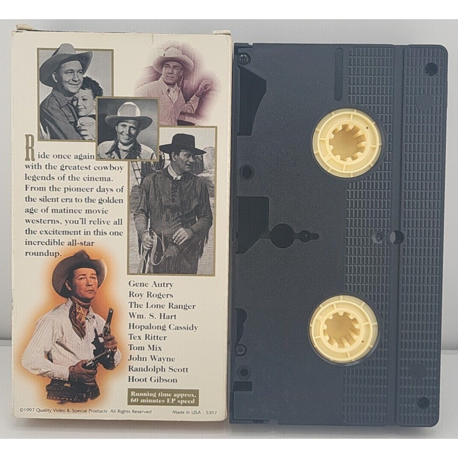 Western Heroes of the Silver Screen VHS