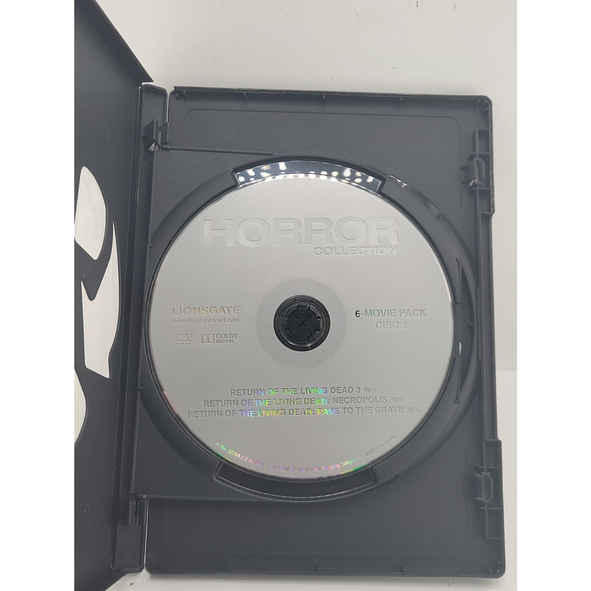 Horror Collection 6 Movie Pack DVD - Disc 2 Only