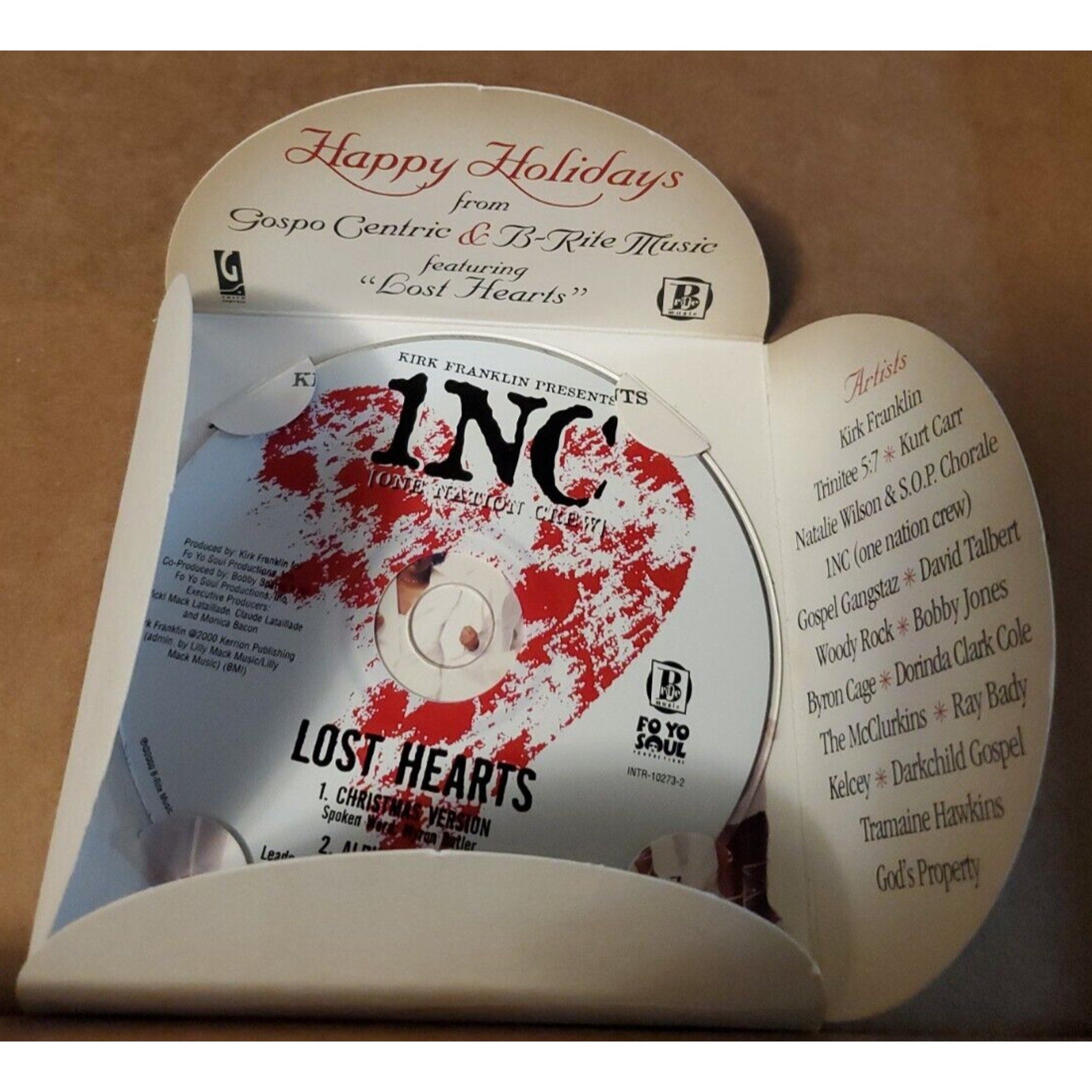 Happy Holidays From Gospo Centric & B-Rite Music Featuring Lost Heats (CD)