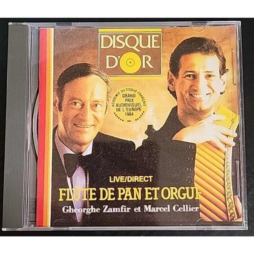 Gheorghe Zamfir Et Marcel Cellier ~ Flute De Pan Et Orgue (CD)