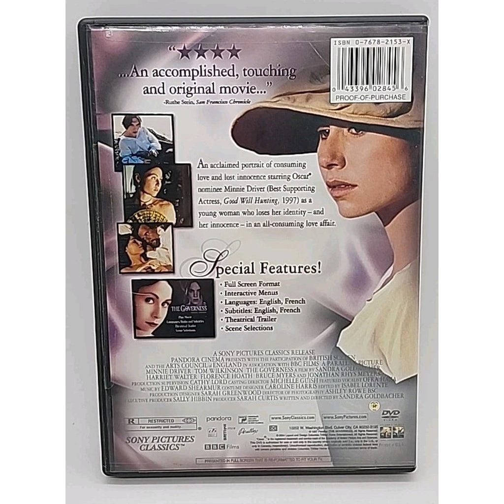 The Governess (DVD, 1998)