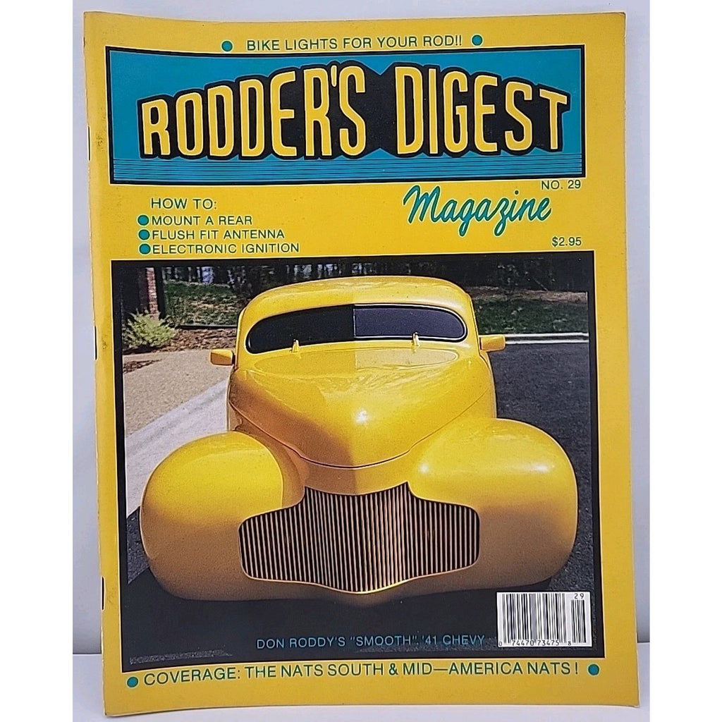 Rodder's Digest Magazine Summer 1988 Volume 8 No. 29